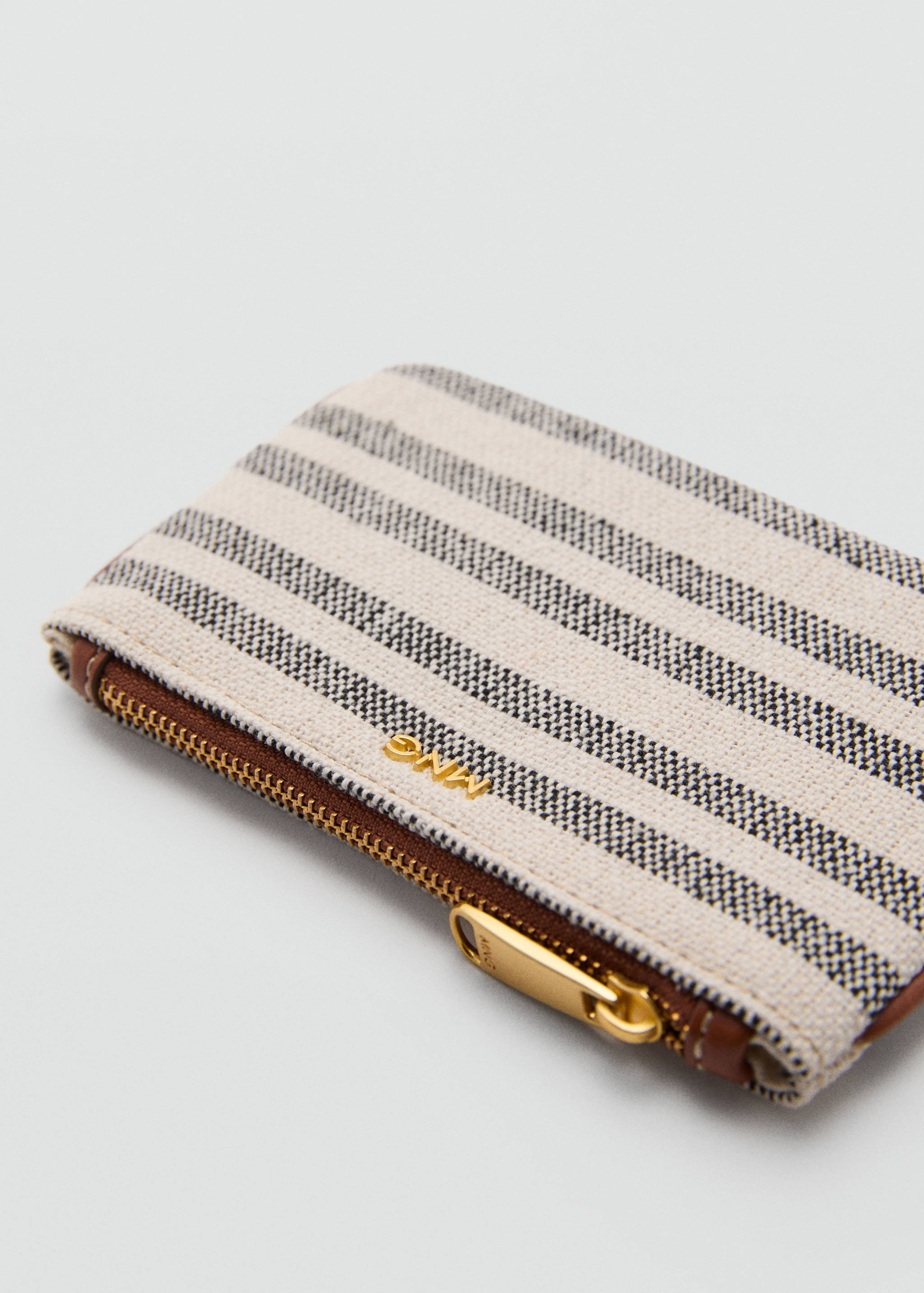 Stripe-print wallet - Details of the article 1