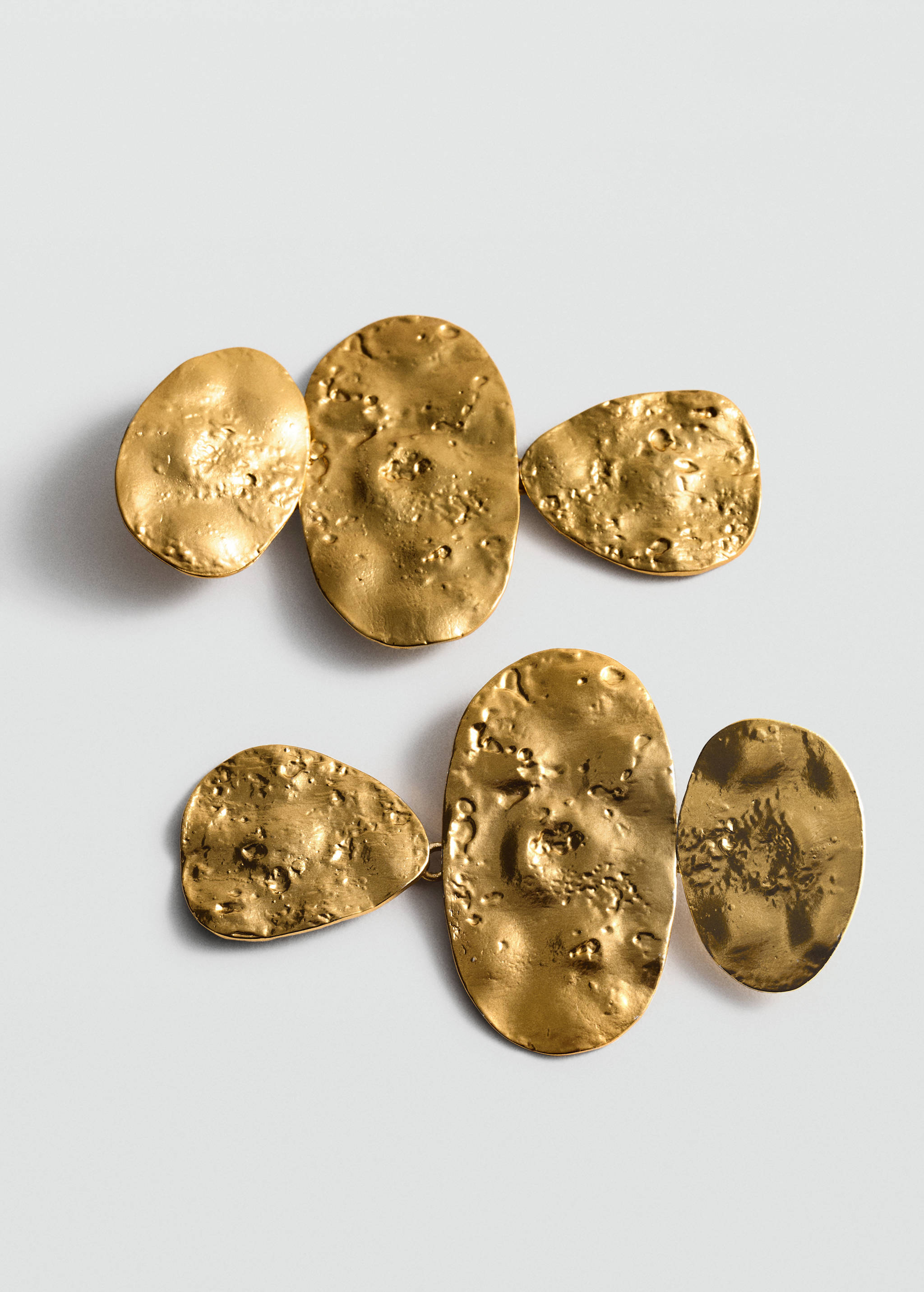 Pendientes largos textura - Plano medio