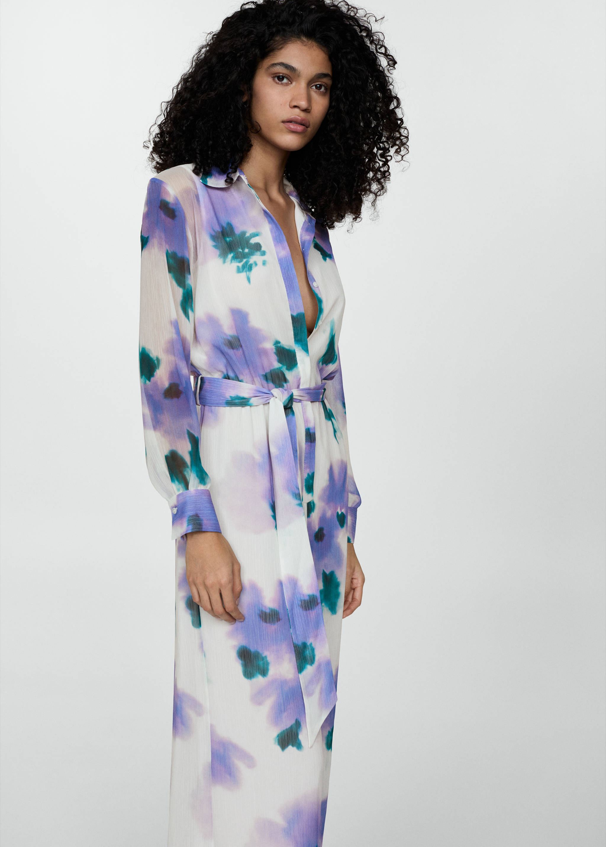 Mono estampado lazo - Plano medio