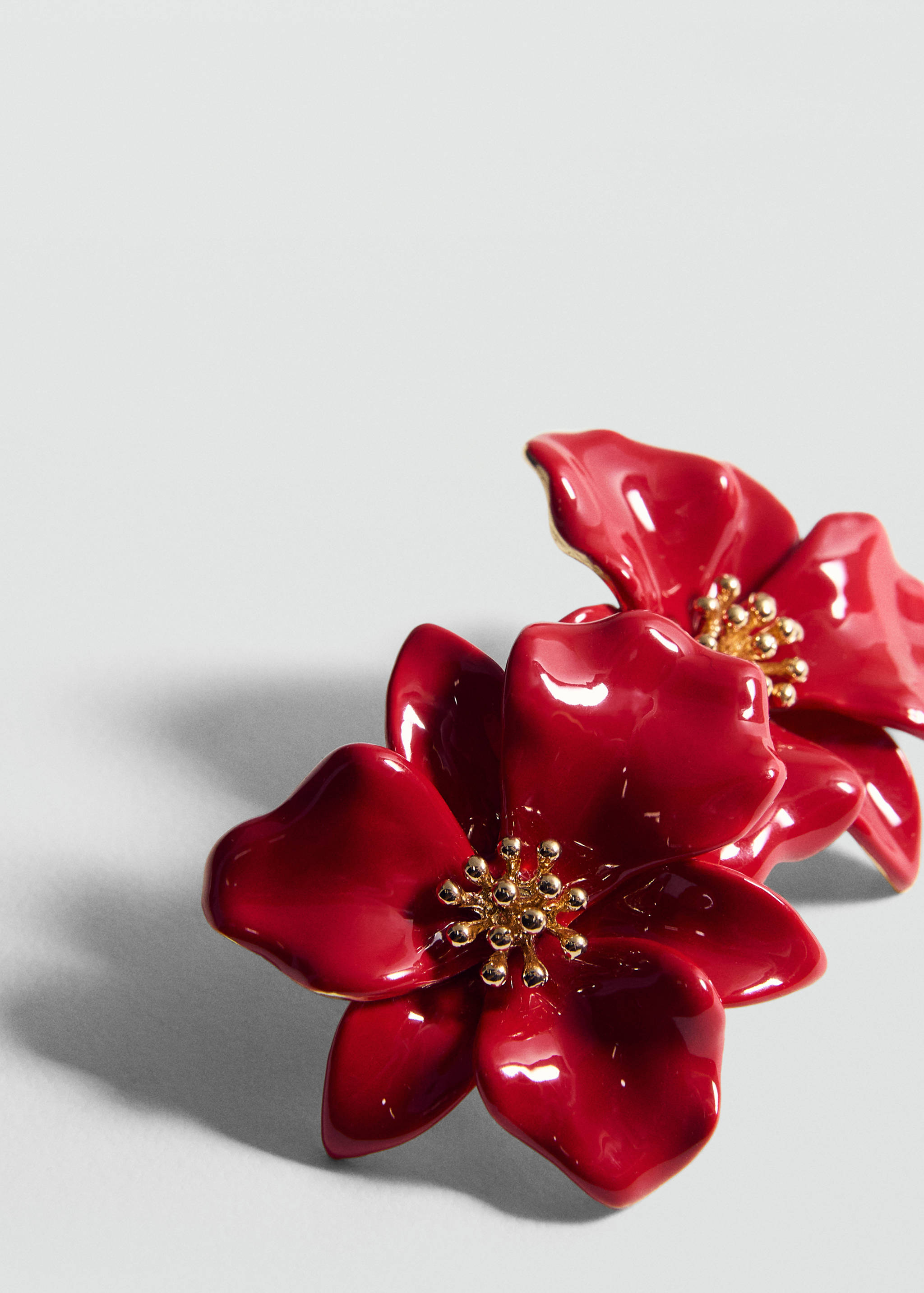 Maxi flower earrings - Details of the article 1