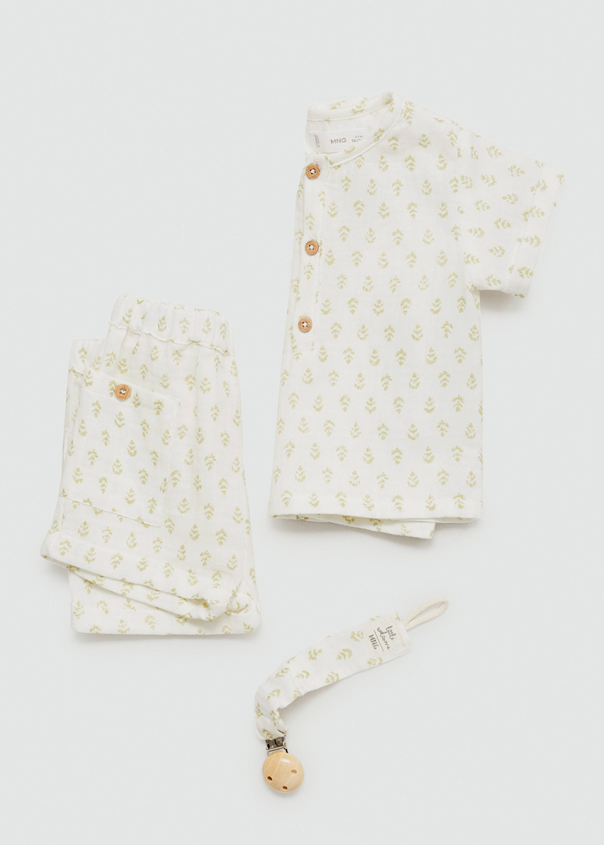 Bedrucktes Baumwoll-T-Shirt - Detail des Artikels 7