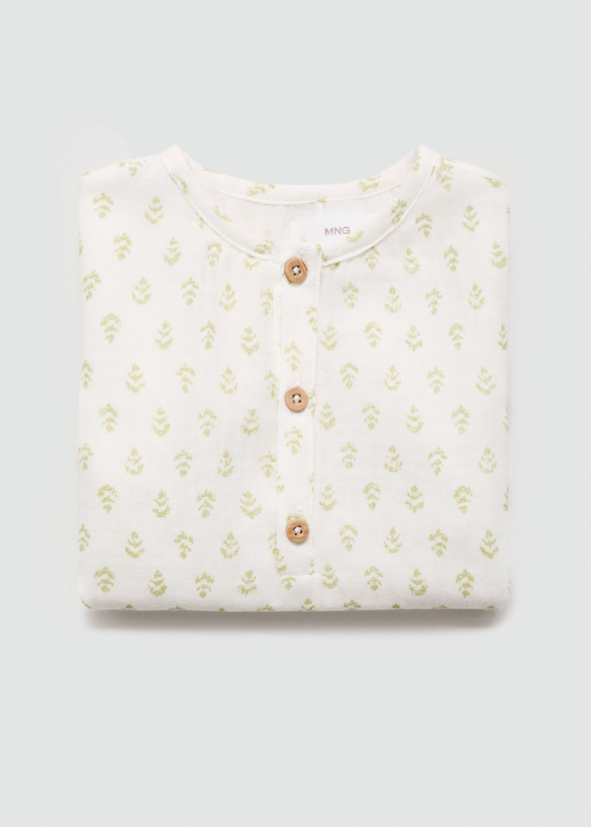 Bedrucktes Baumwoll-T-Shirt - Detail des Artikels 8