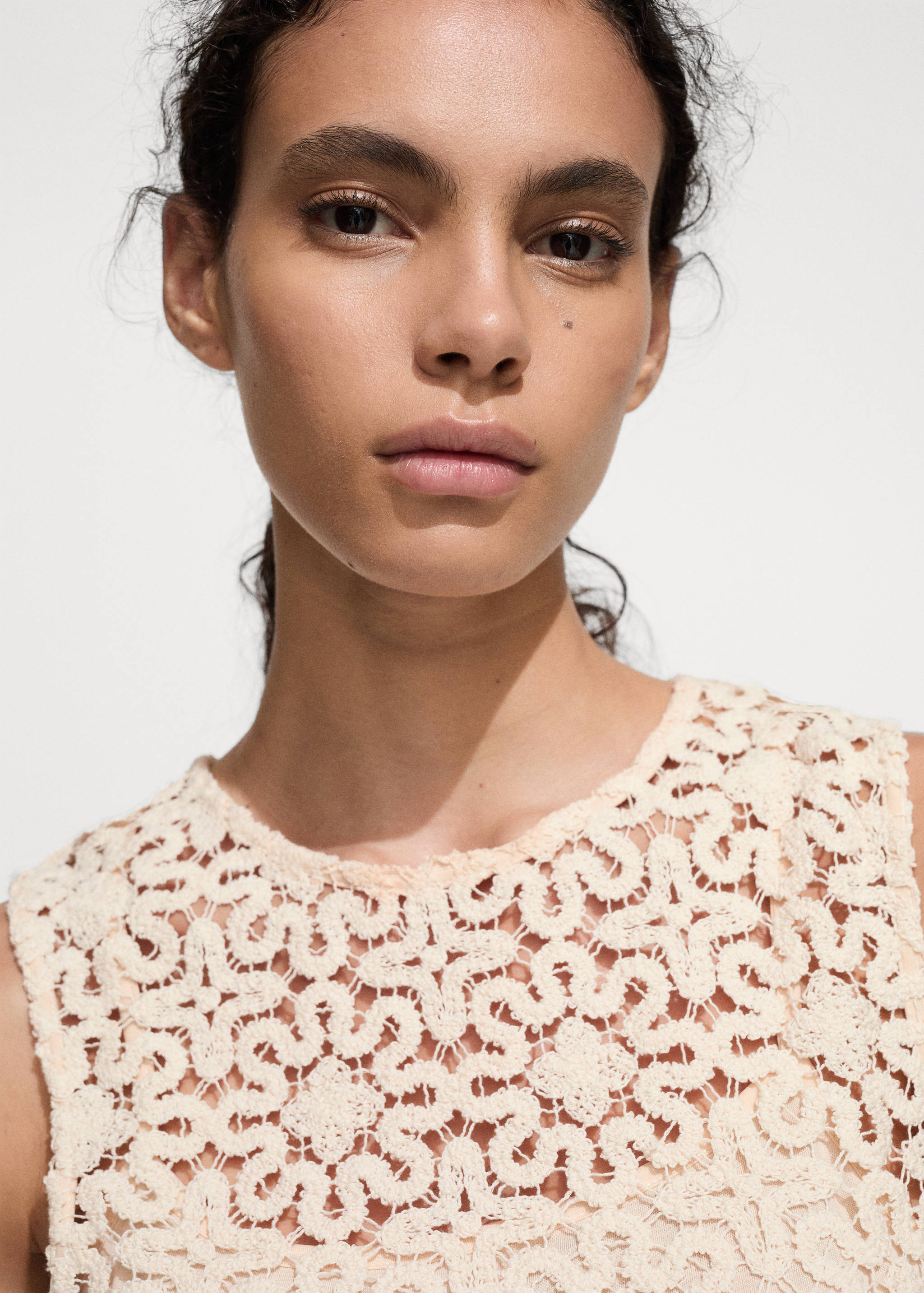Vestido crochet flores - Detalle del artículo 1