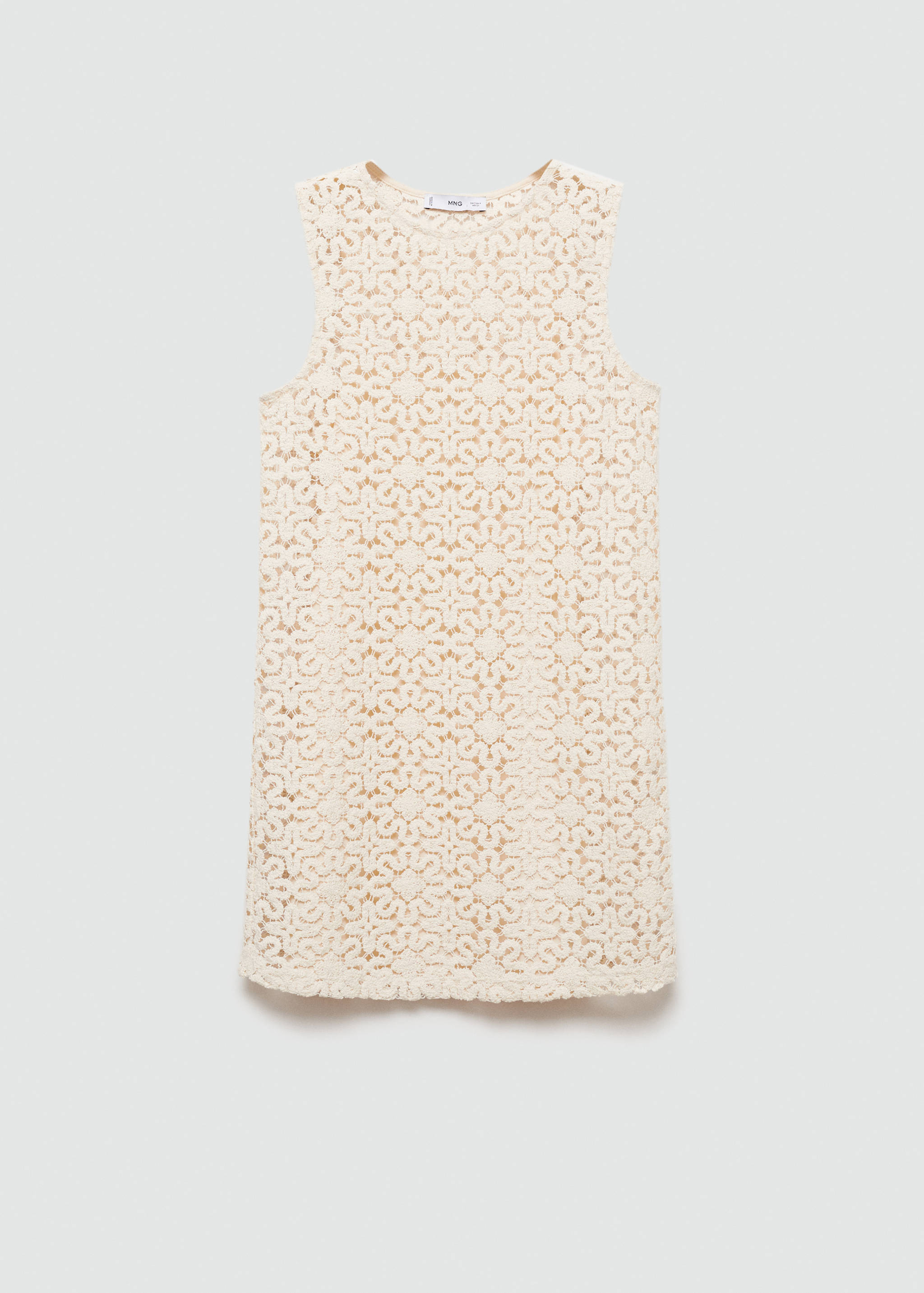 Vestido crochet flores - Artículo sin modelo