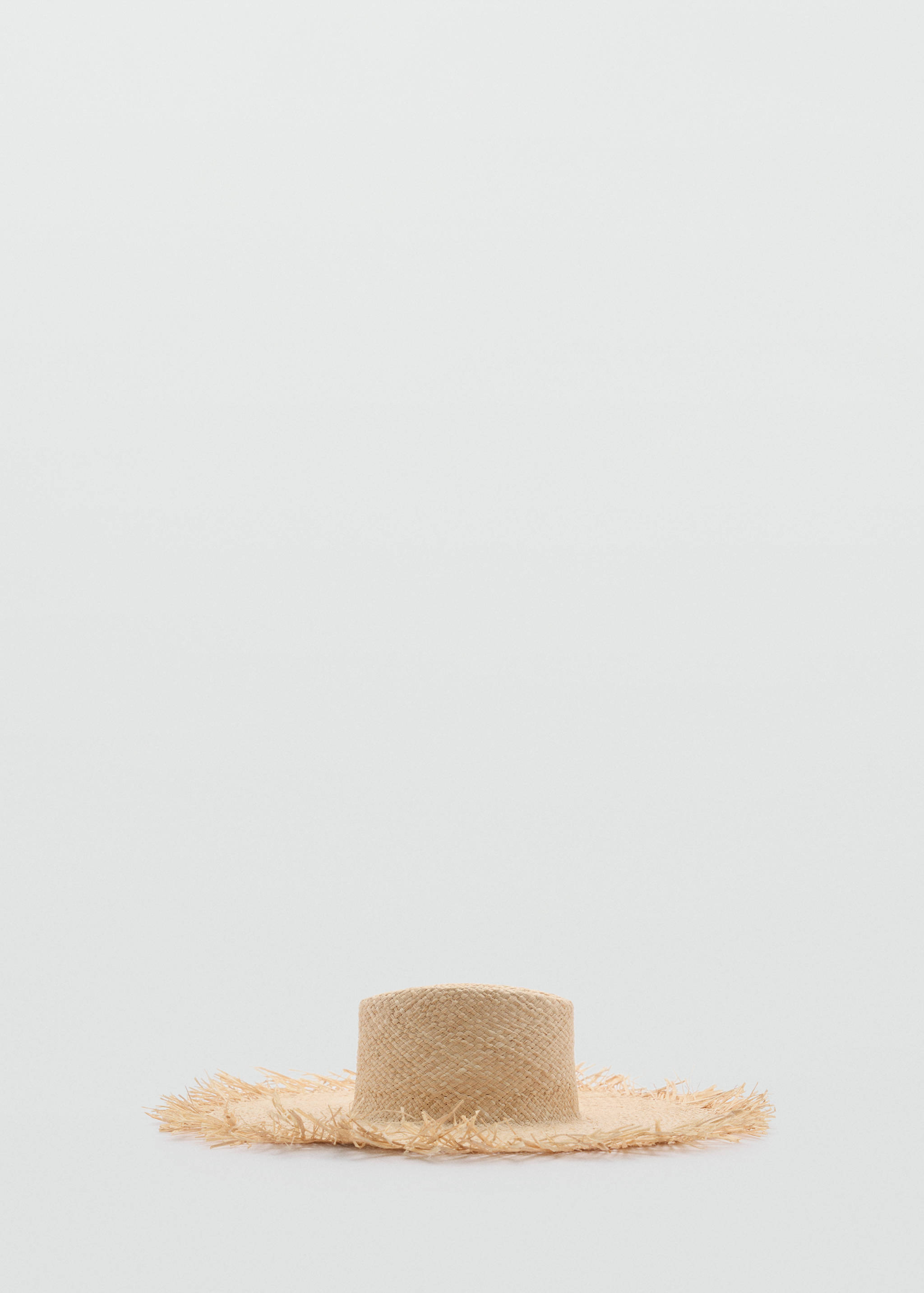 Natural fibre maxi hat - Article without model