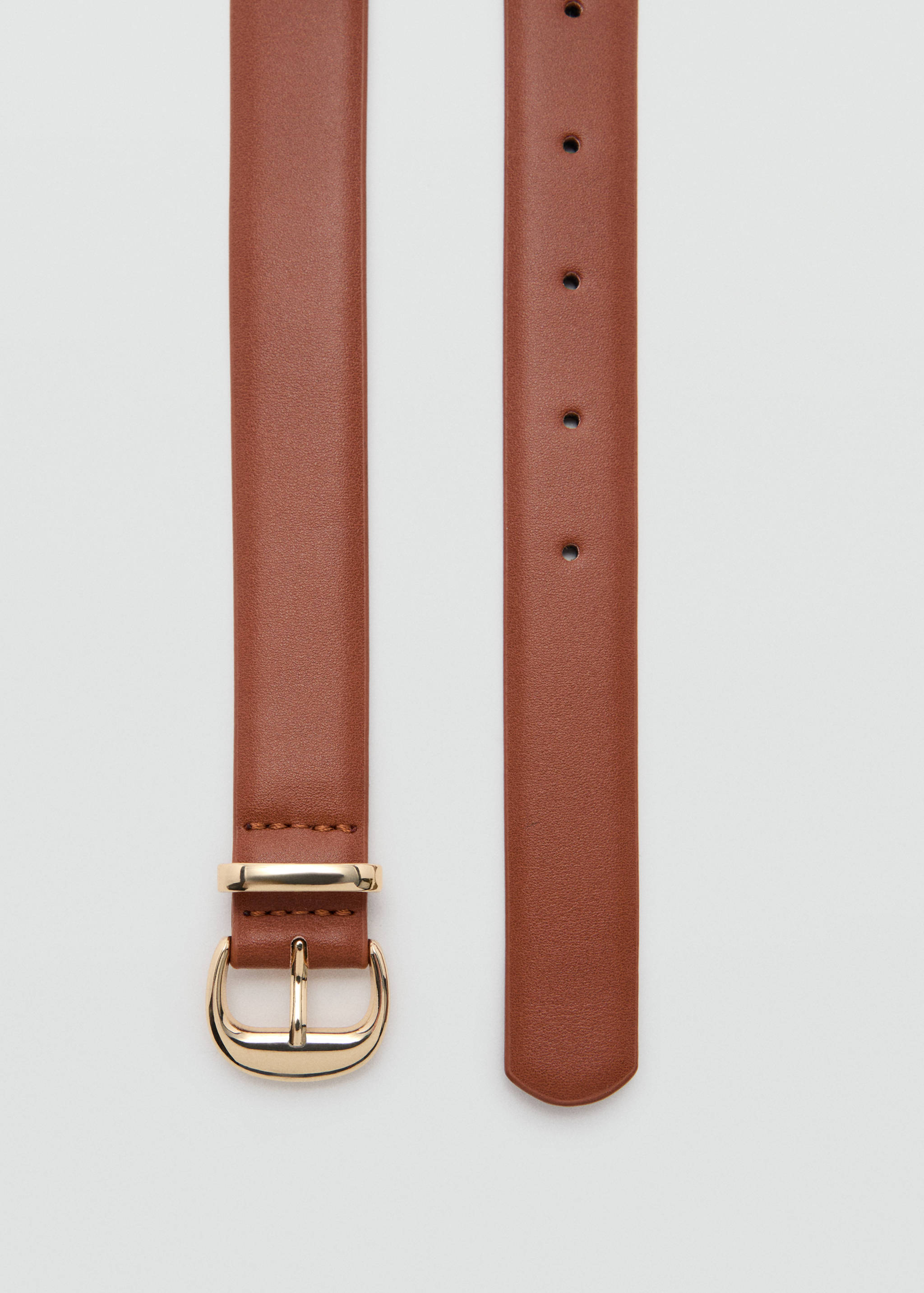 Metal buckle belt - Medium plane