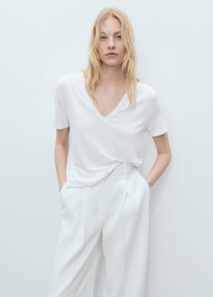 Short sleeve t-shirt — White