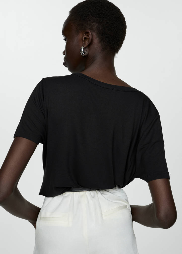 Short sleeve t-shirt — Black