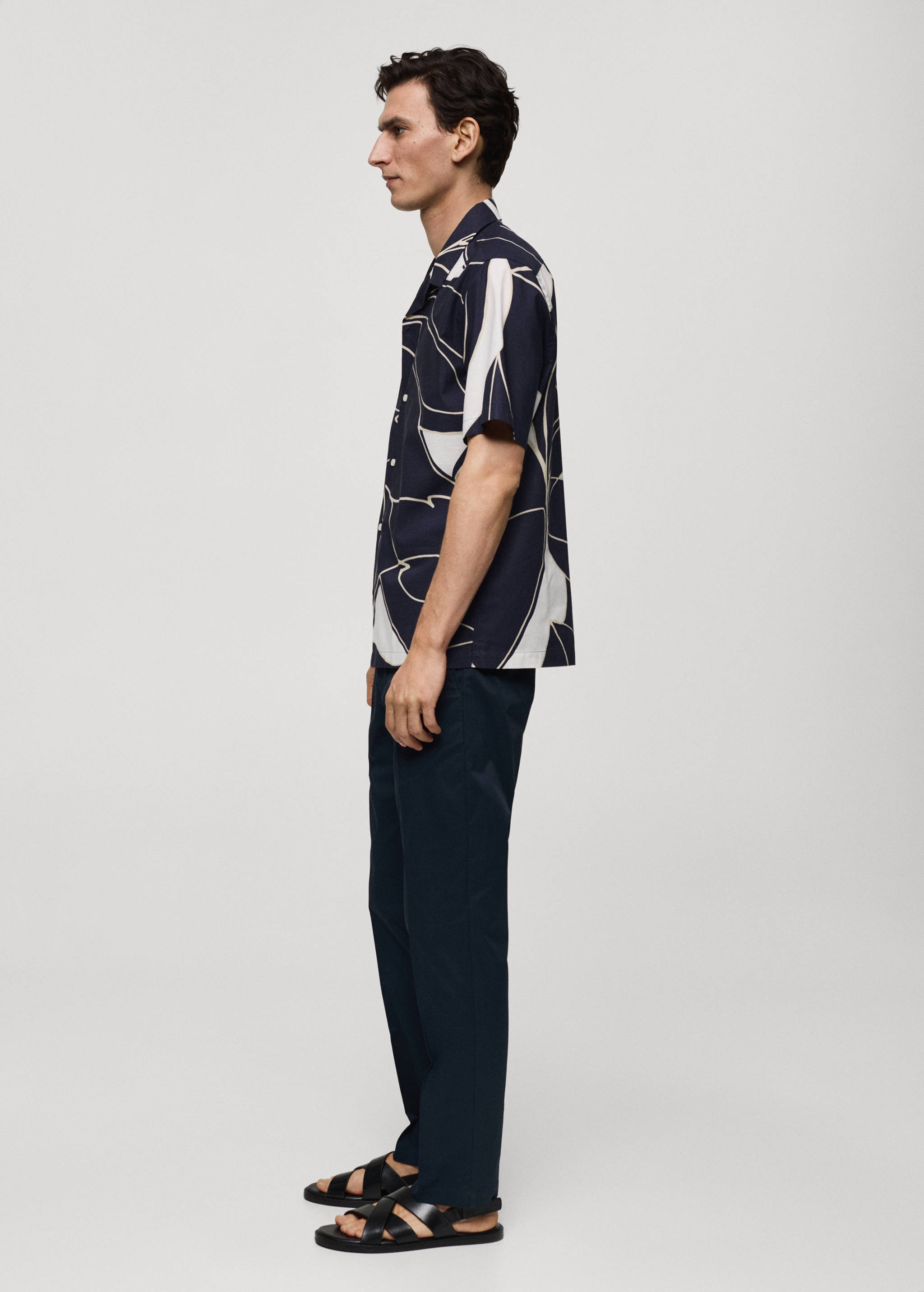 100% cotton printed shirt - Details of the article 2