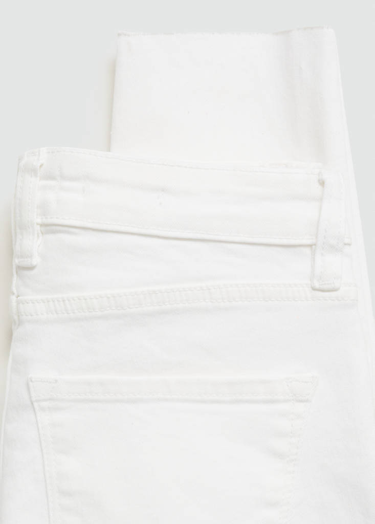 Skinny cropped jeans — White