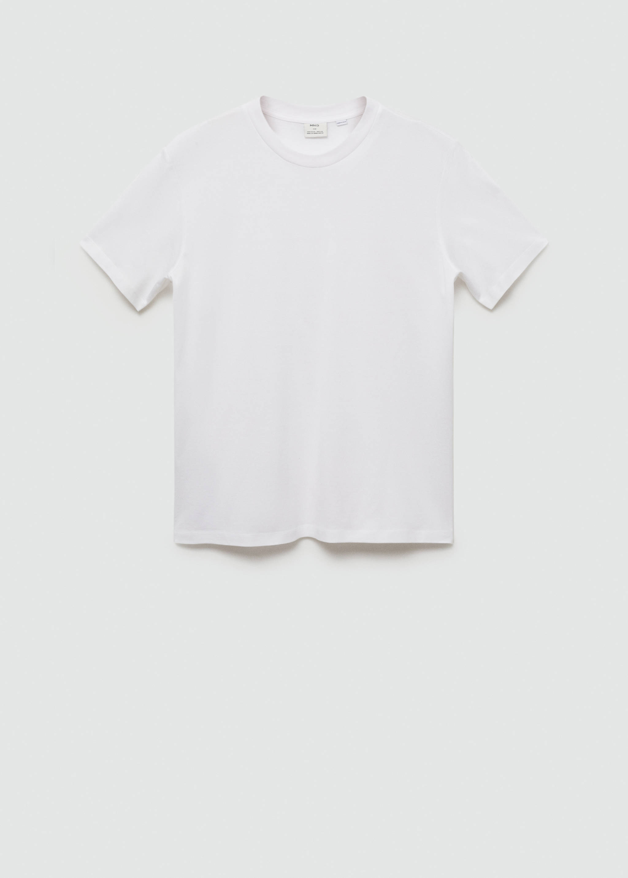 100% cotton slim-fit t-shirt - Article without model