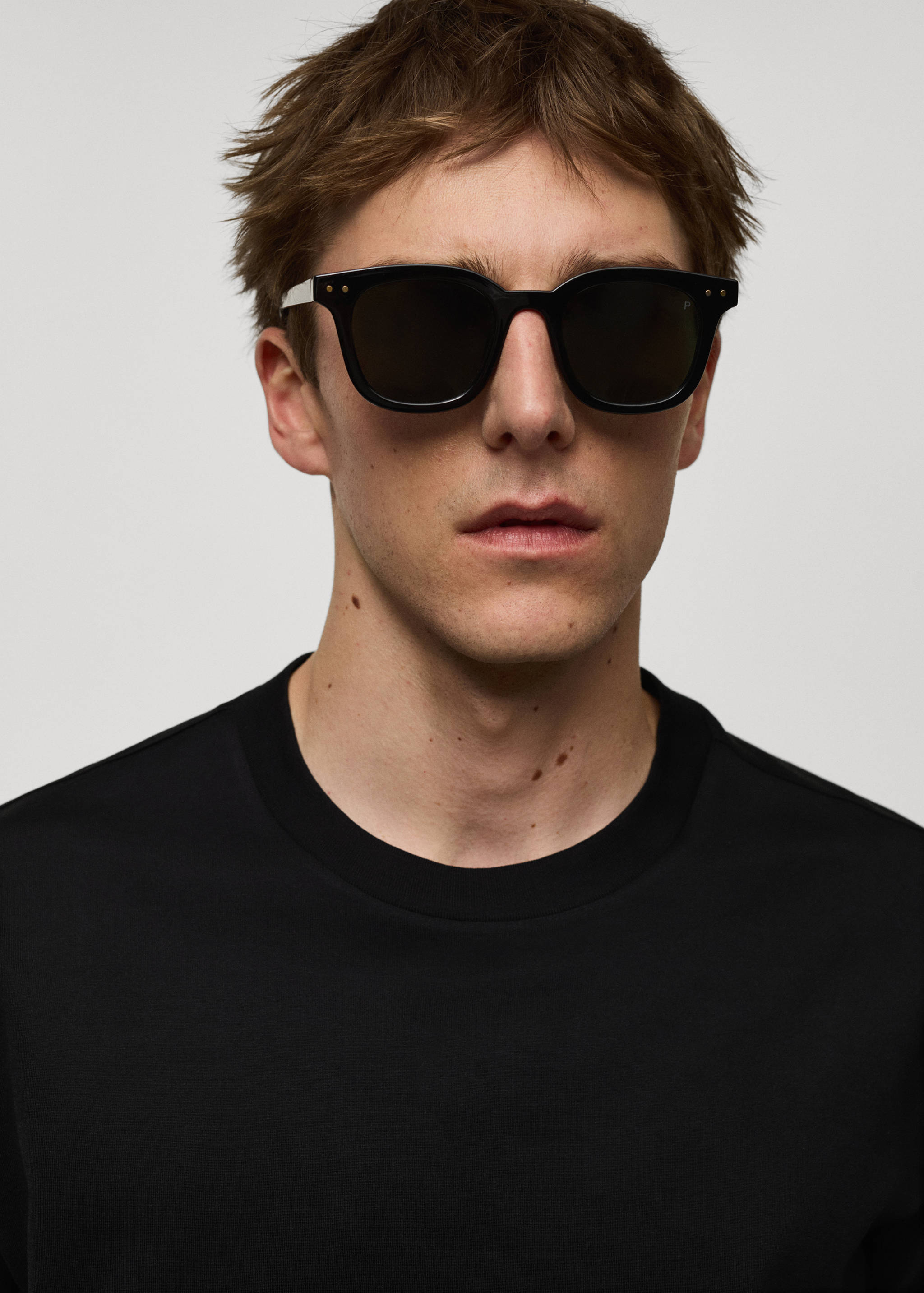 100% cotton slim-fit t-shirt - Details of the article 1