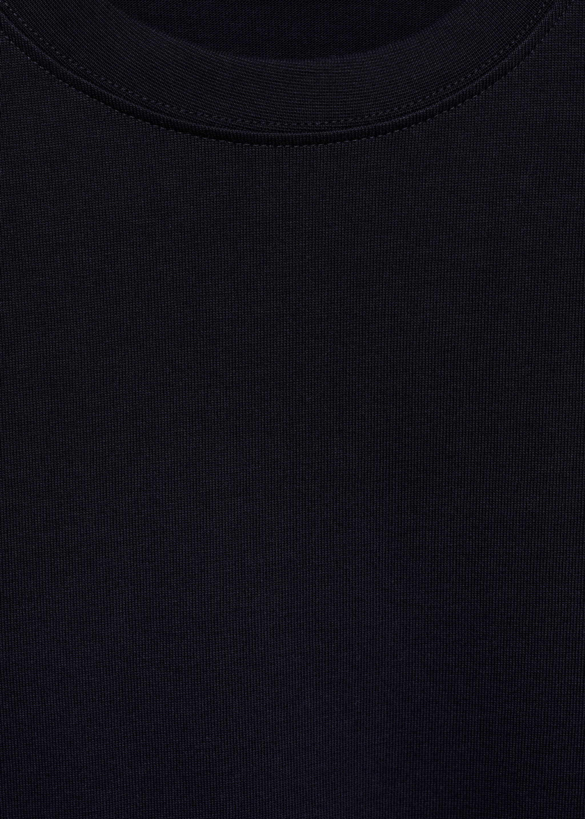 T-shirt essentiel 100 % coton relaxed-fit - Détail de l'article 8