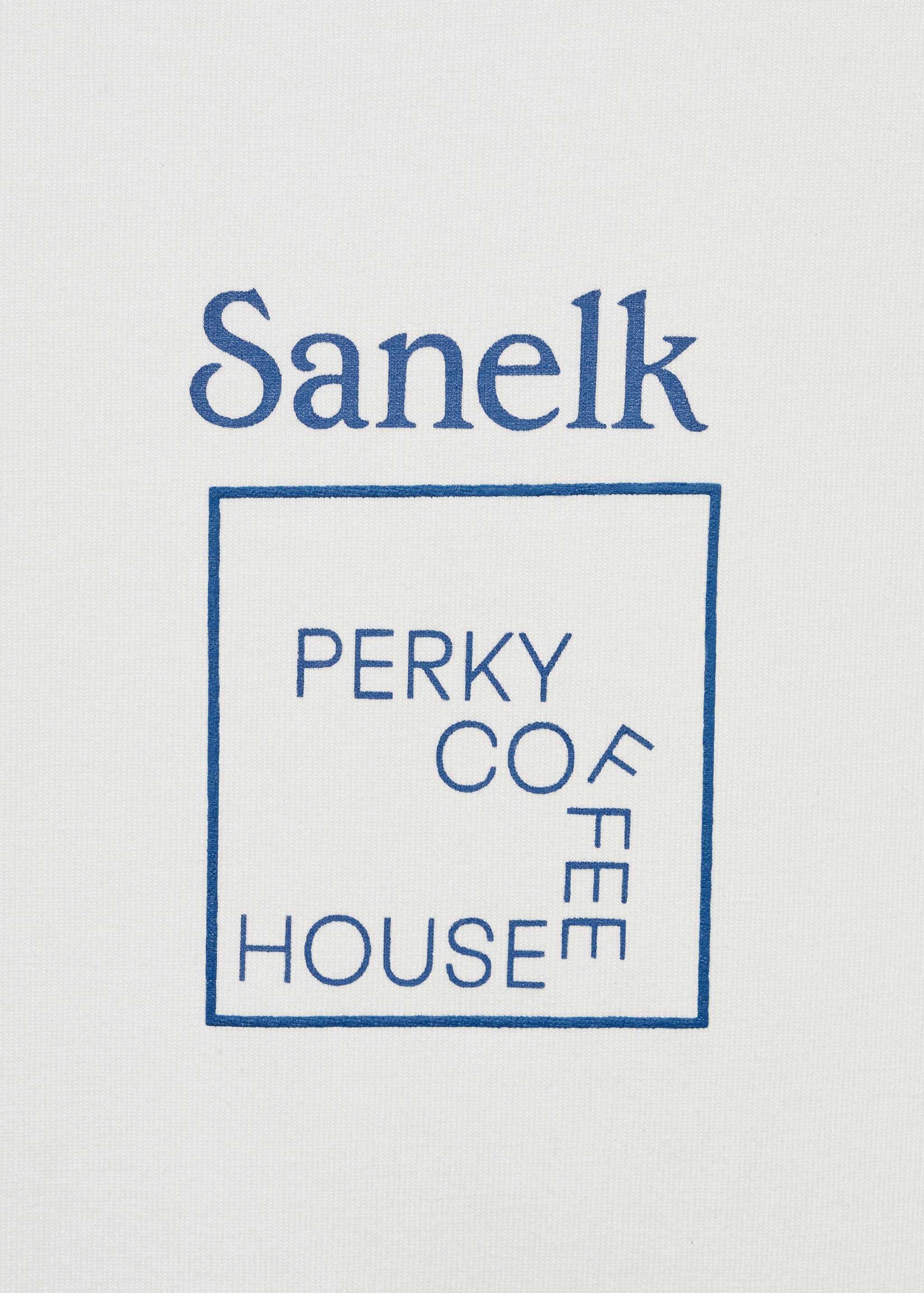 常规版型印花纯棉 T 恤 - null