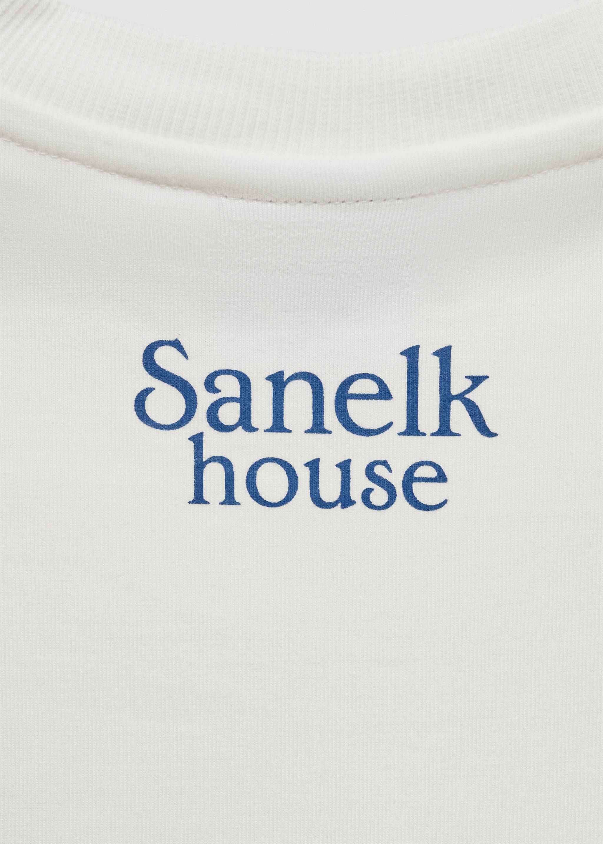 常规版型印花纯棉 T 恤 - null