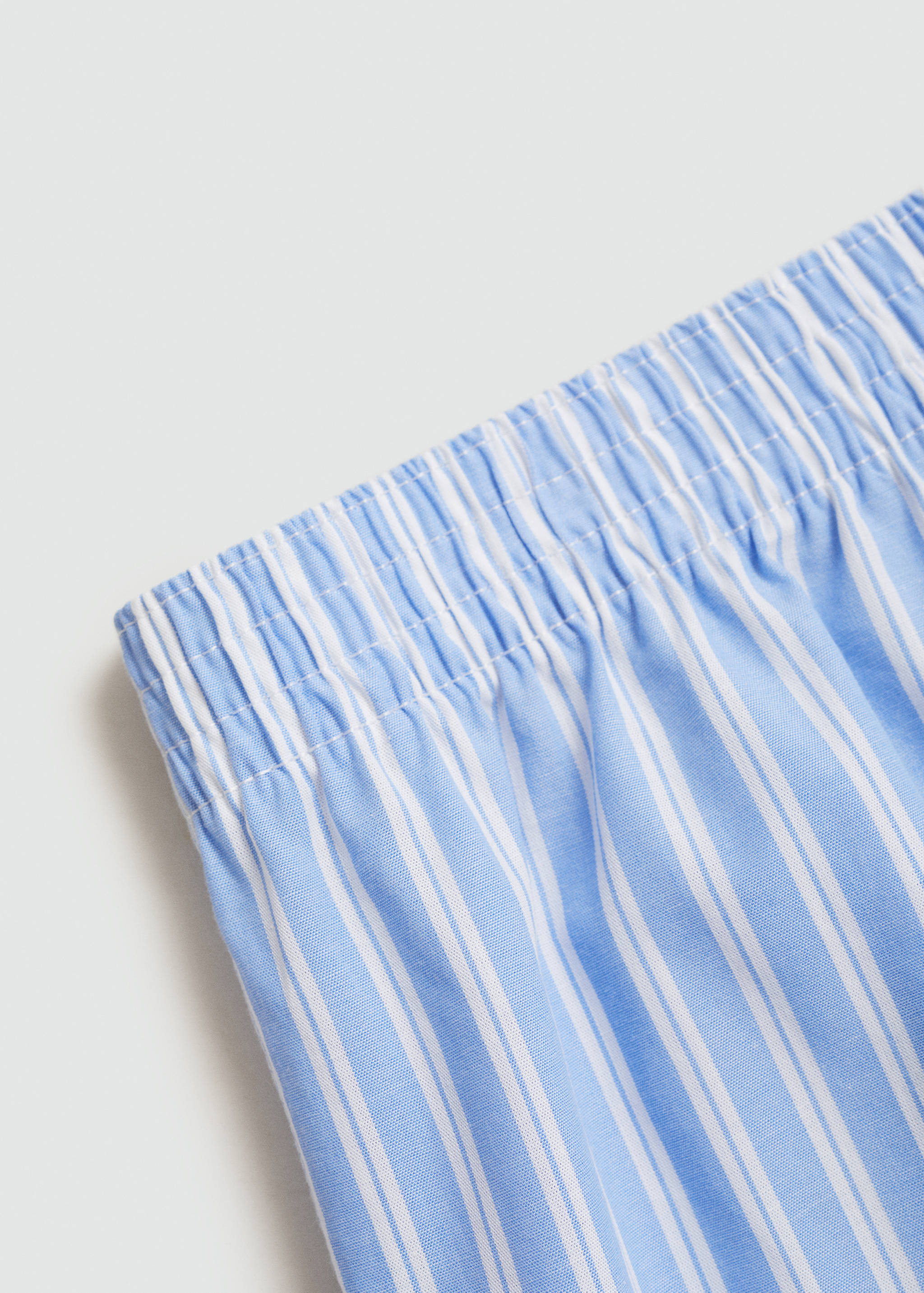 Caleçon coton imprimé rayures - Détail de l'article 0