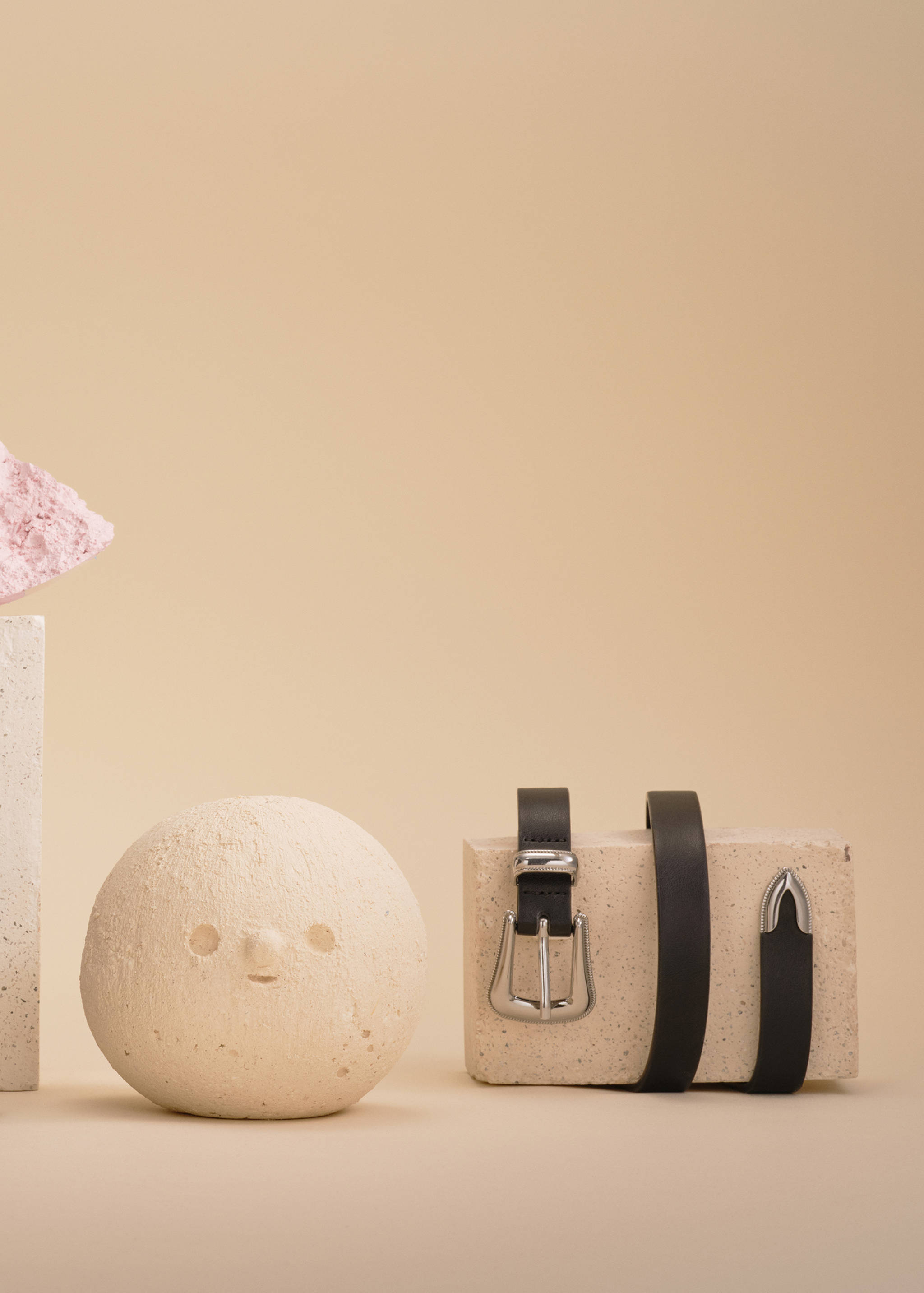 Ceinture boucle métallique - Plan général