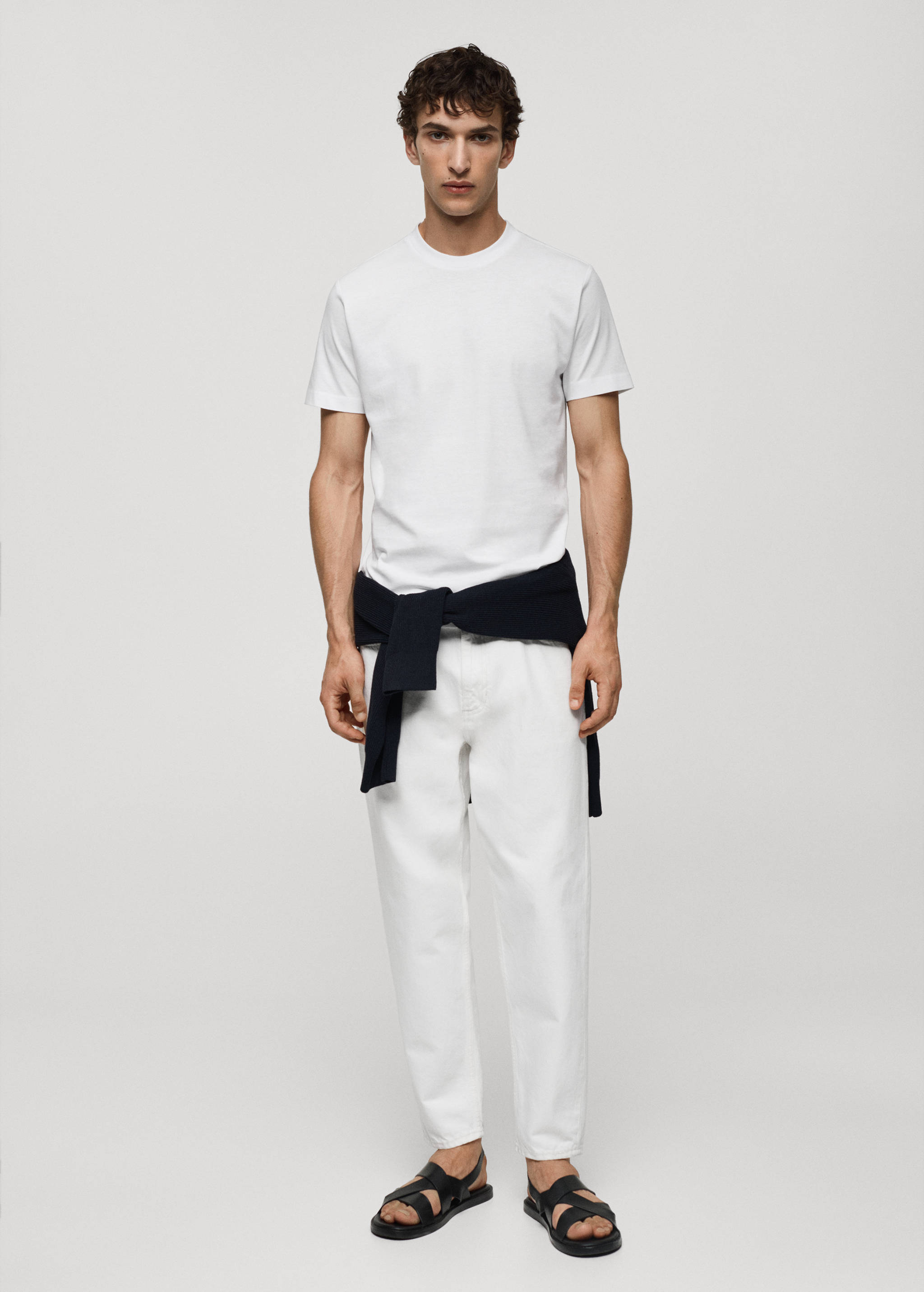 Chemise coton slim fit - Plan général