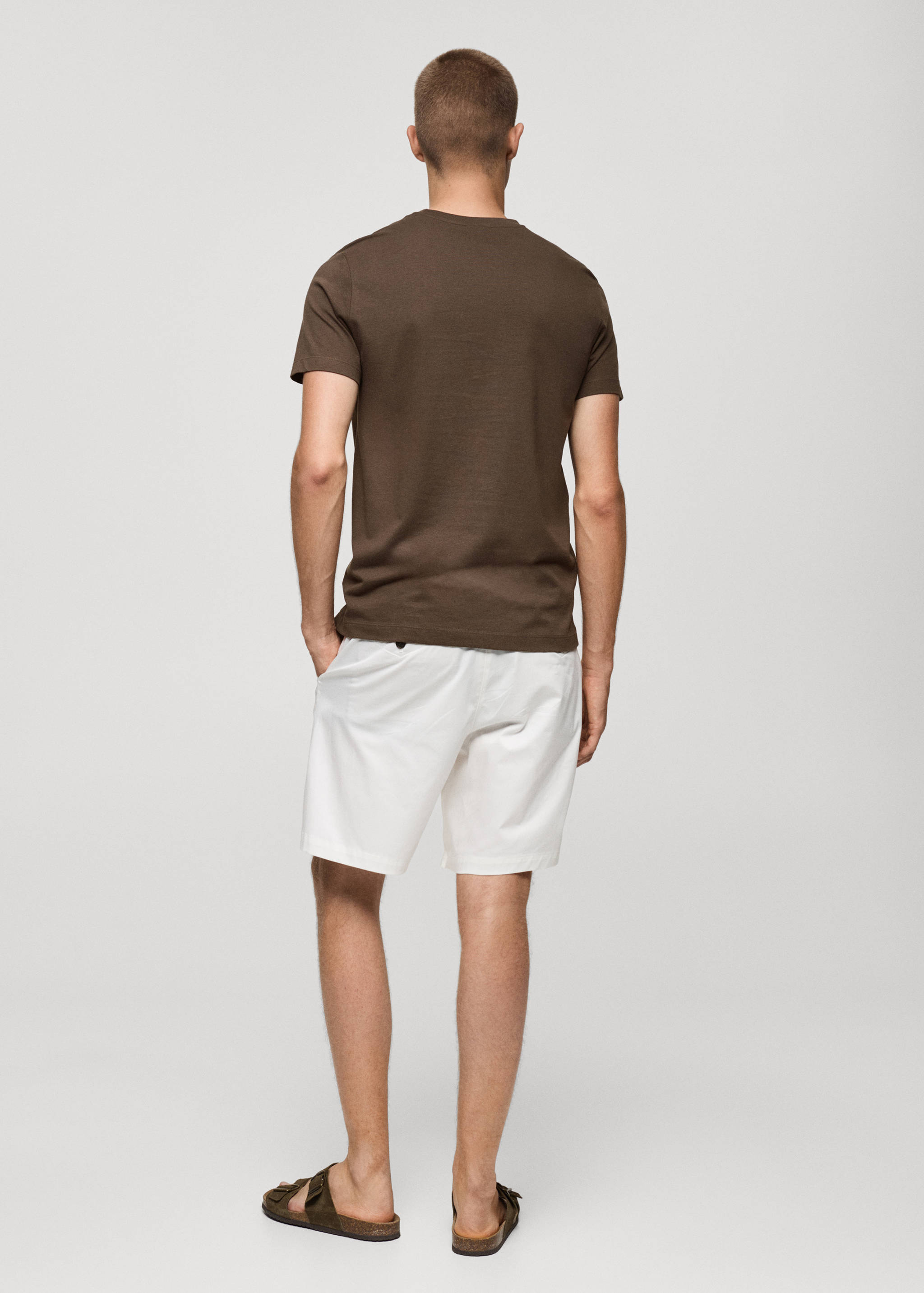 Chemise coton slim fit - Verso de l’article