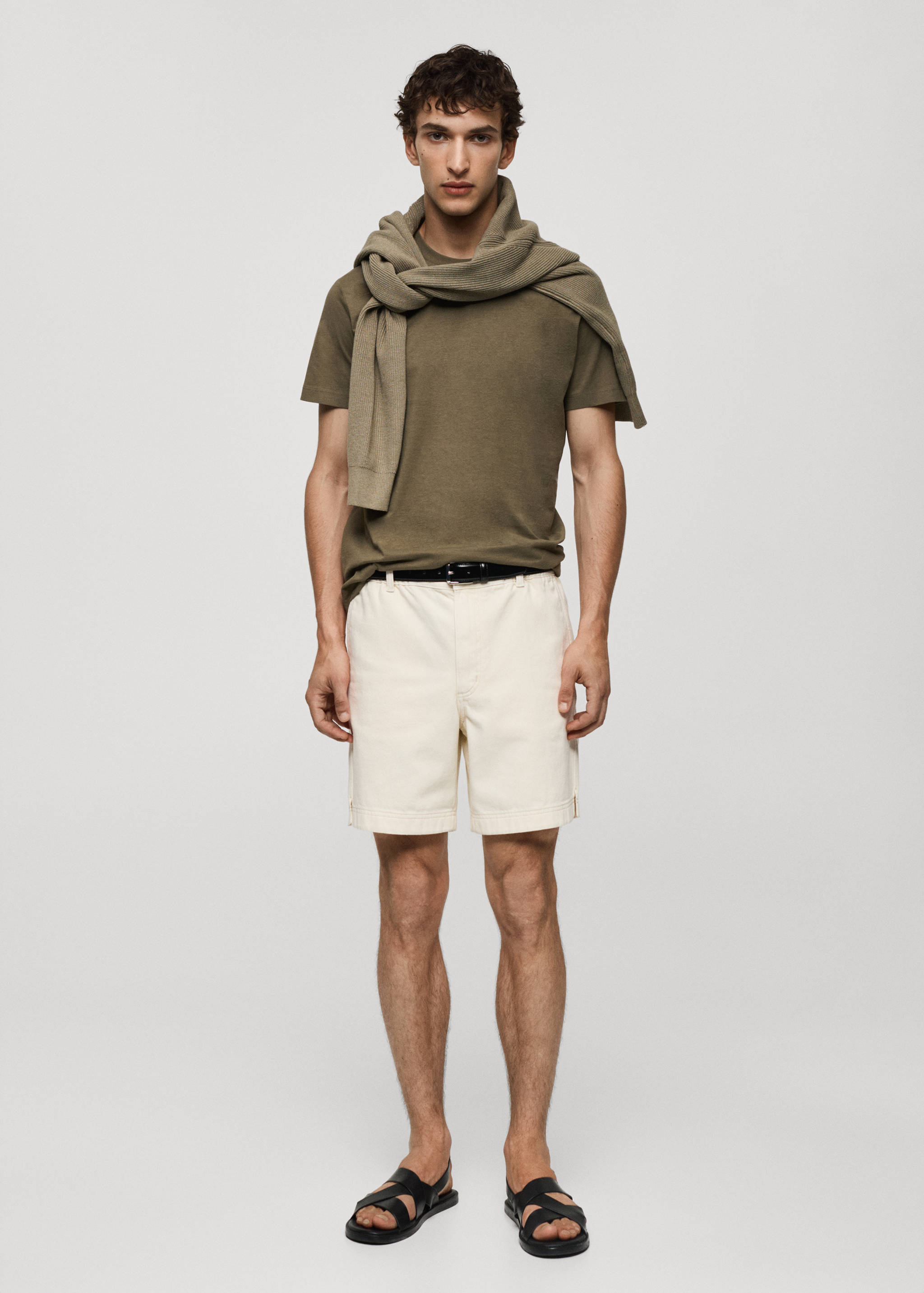 Chemise coton slim fit - Plan général