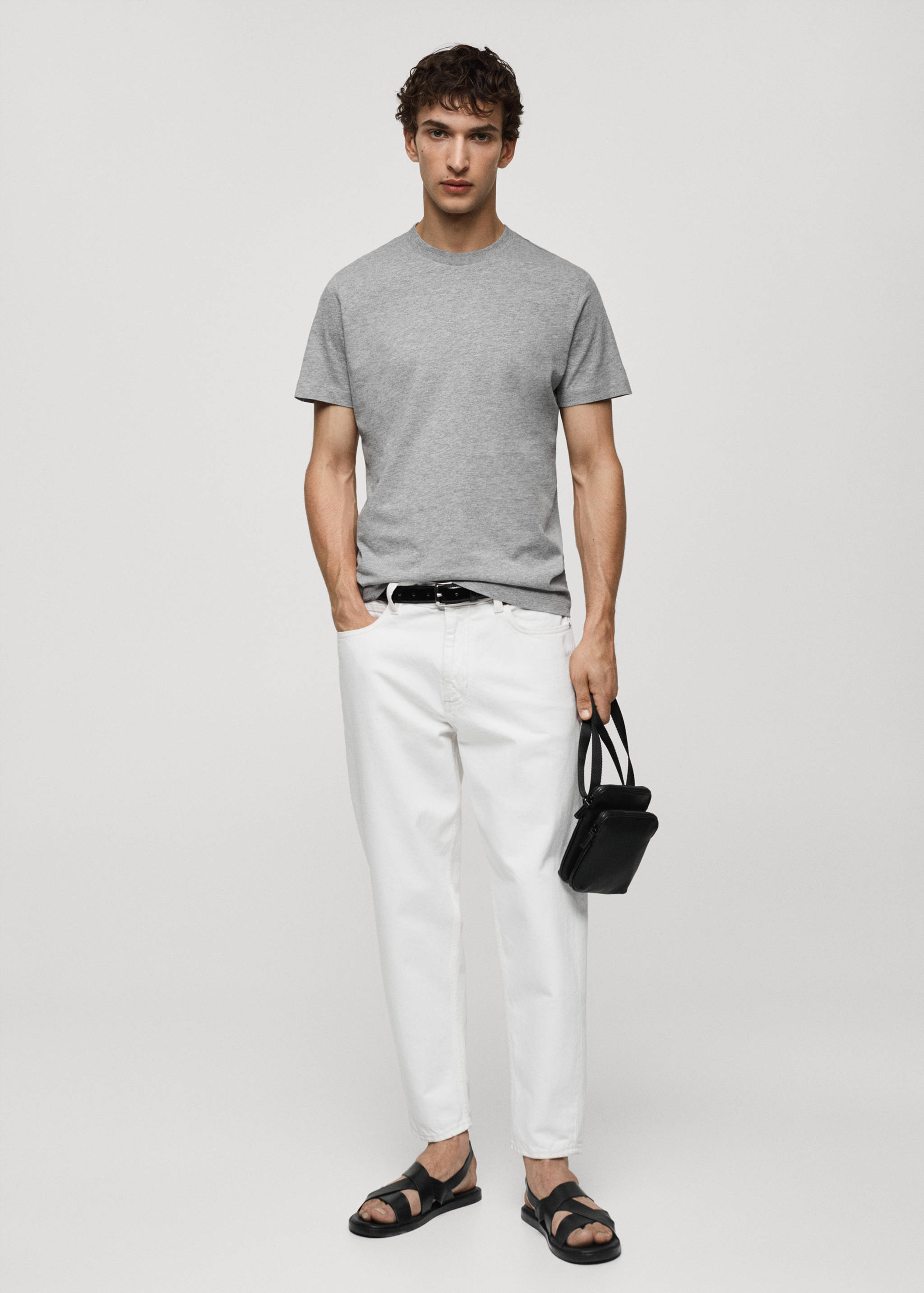 Chemise coton slim fit - Plan général