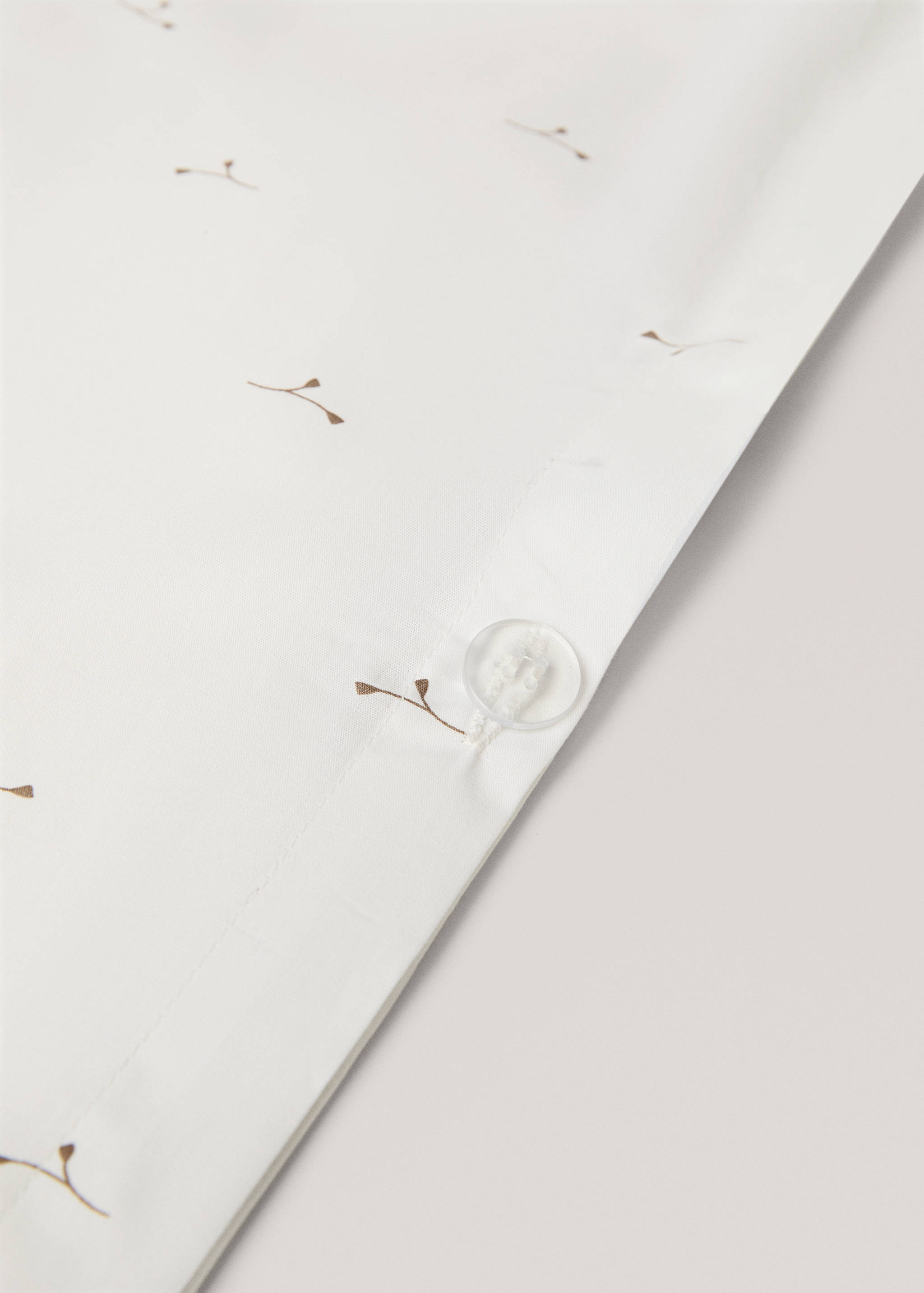 Floral-print duvet cover for superking bed - Details of the article 2