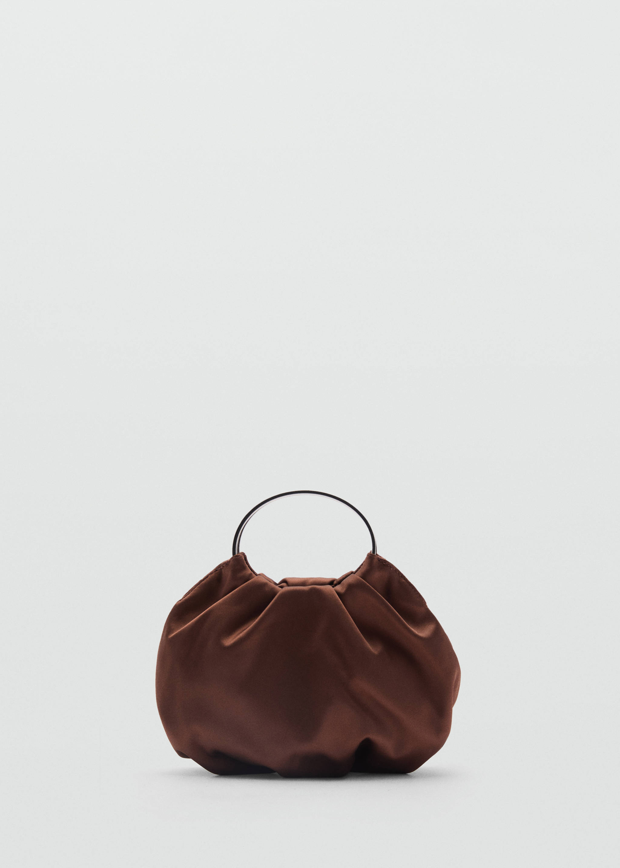 Satin bag with metal ring - Article without model