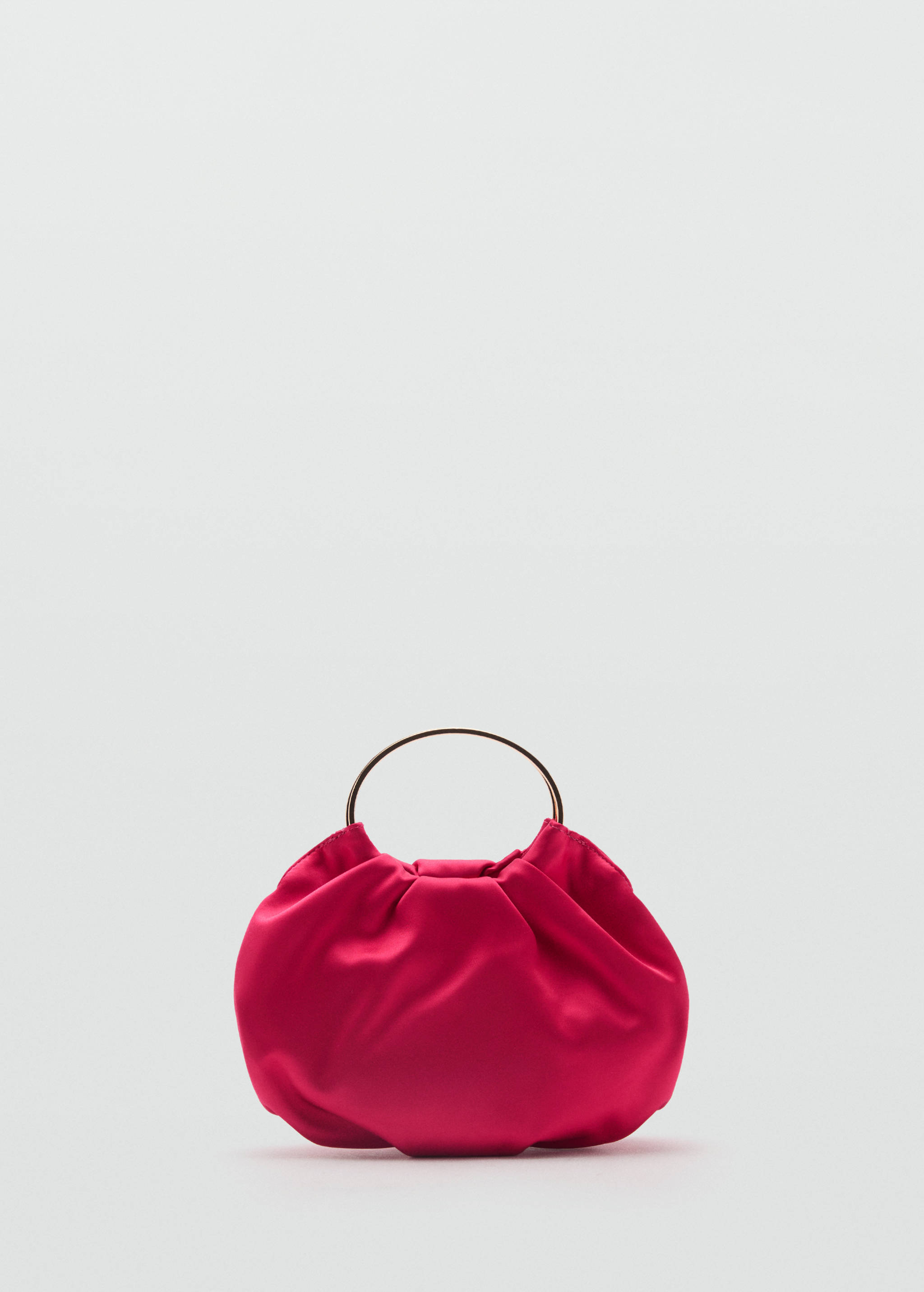 Satin bag with metal ring - Article without model