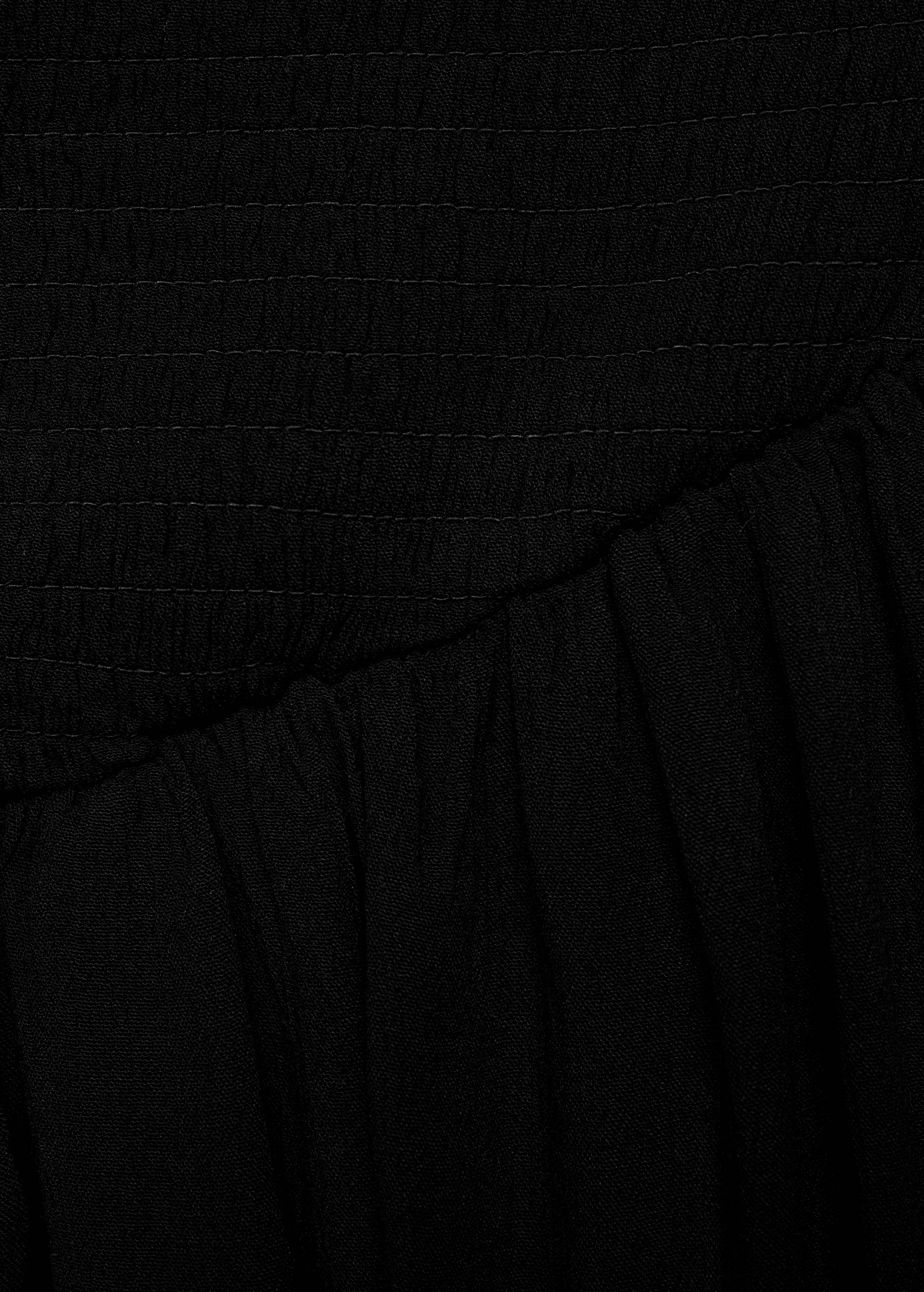 Gathered skort - Details of the article 0
