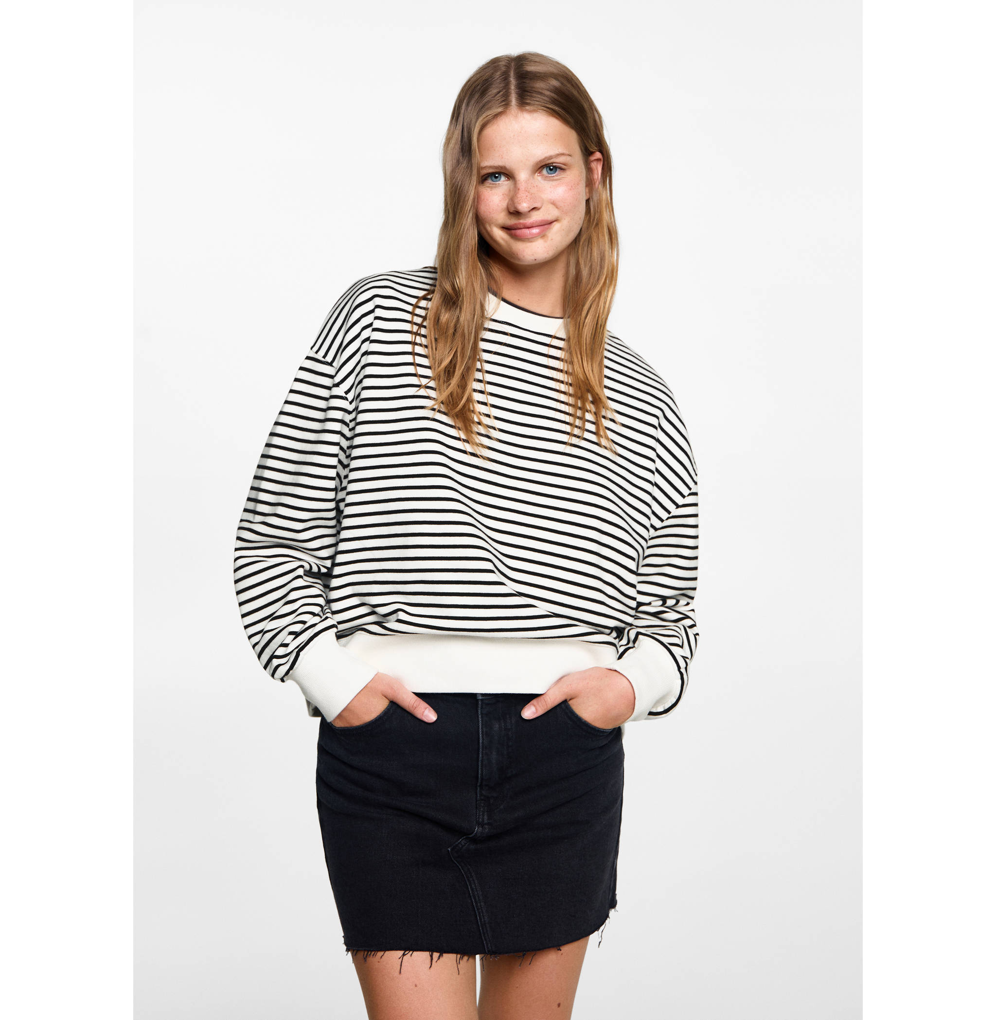 Denim mini-skirt - Details of the article 1