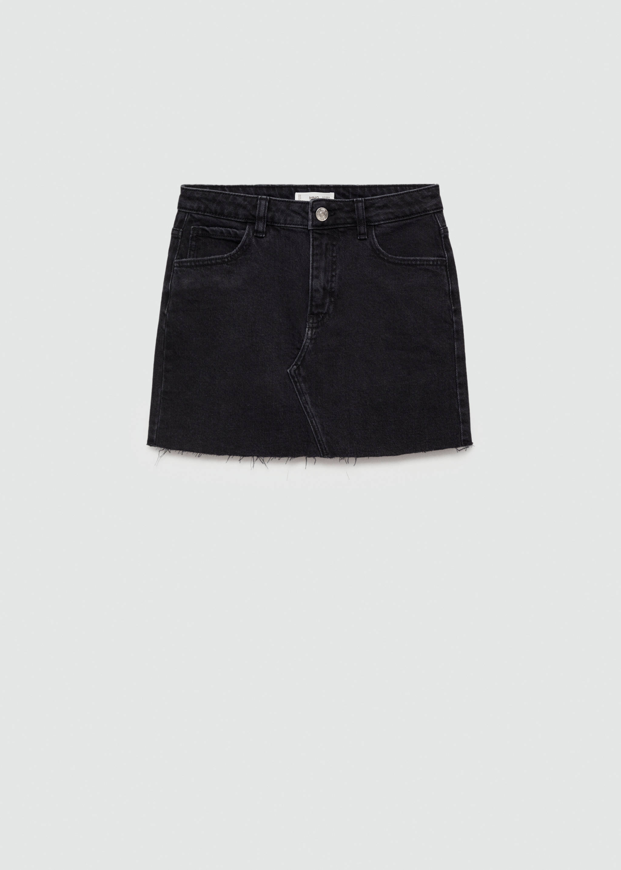 Denim mini-skirt - Article without model