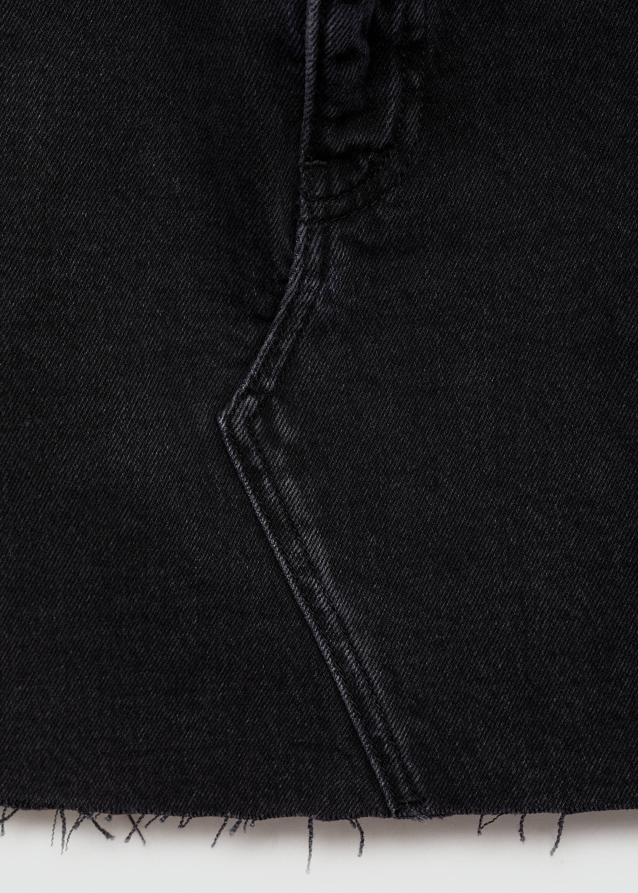 Denim mini-skirt - Details of the article 0