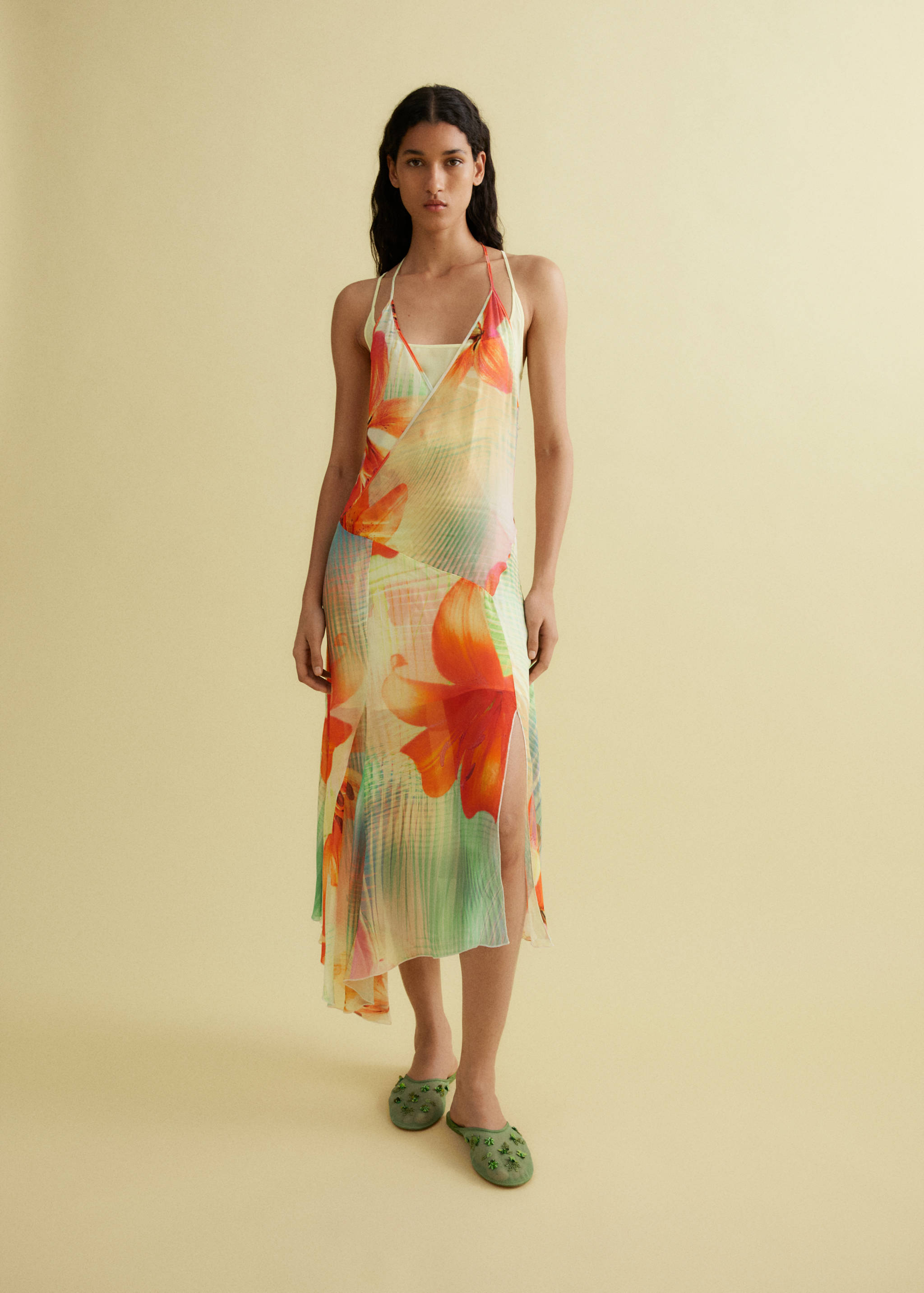 حذاء شبكي مطرز بالخرز - تفاصيل المنتج 6