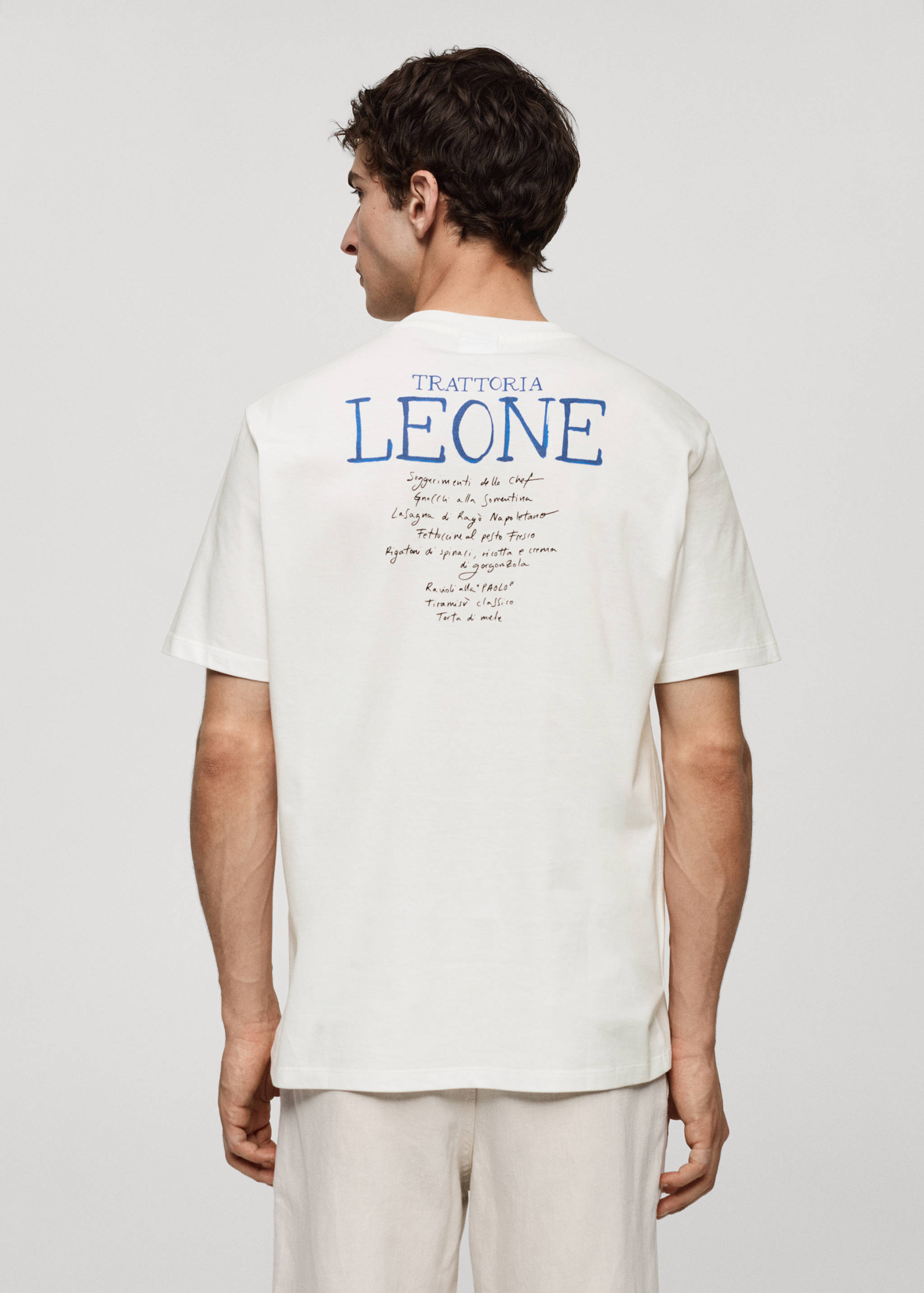 100%棉质印花T恤 - null