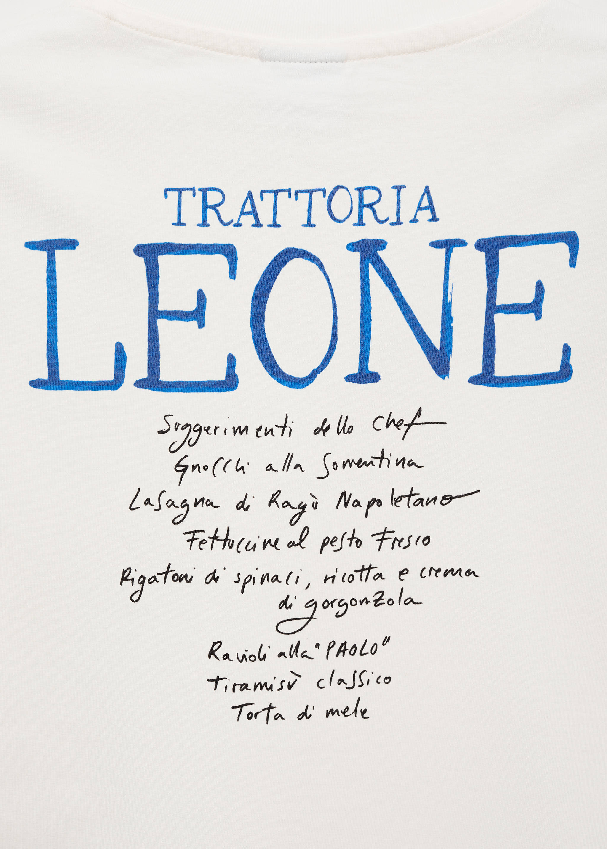 100%棉质印花T恤 - null