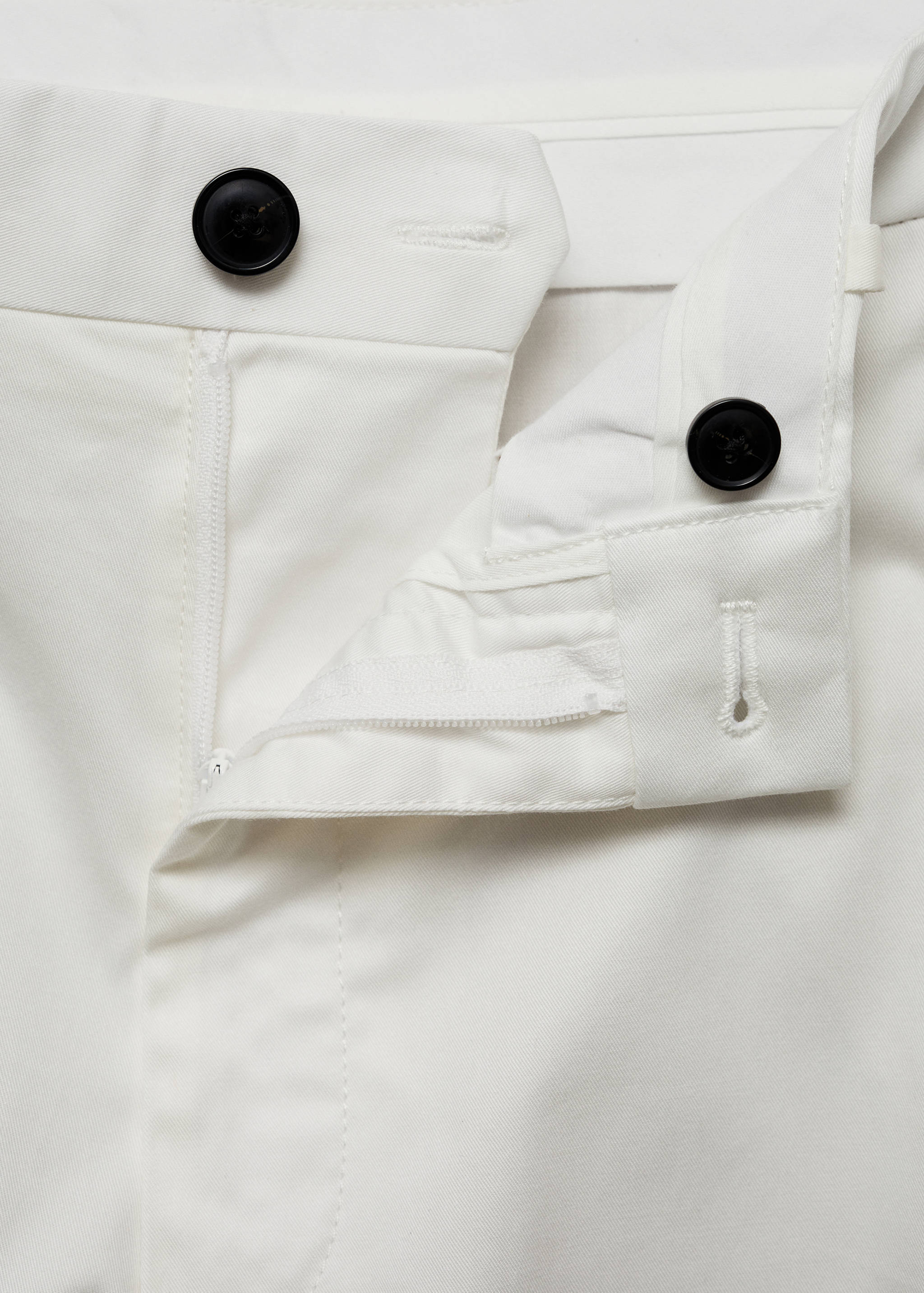 Slim fit cotton Bermuda shorts - Details of the article 8