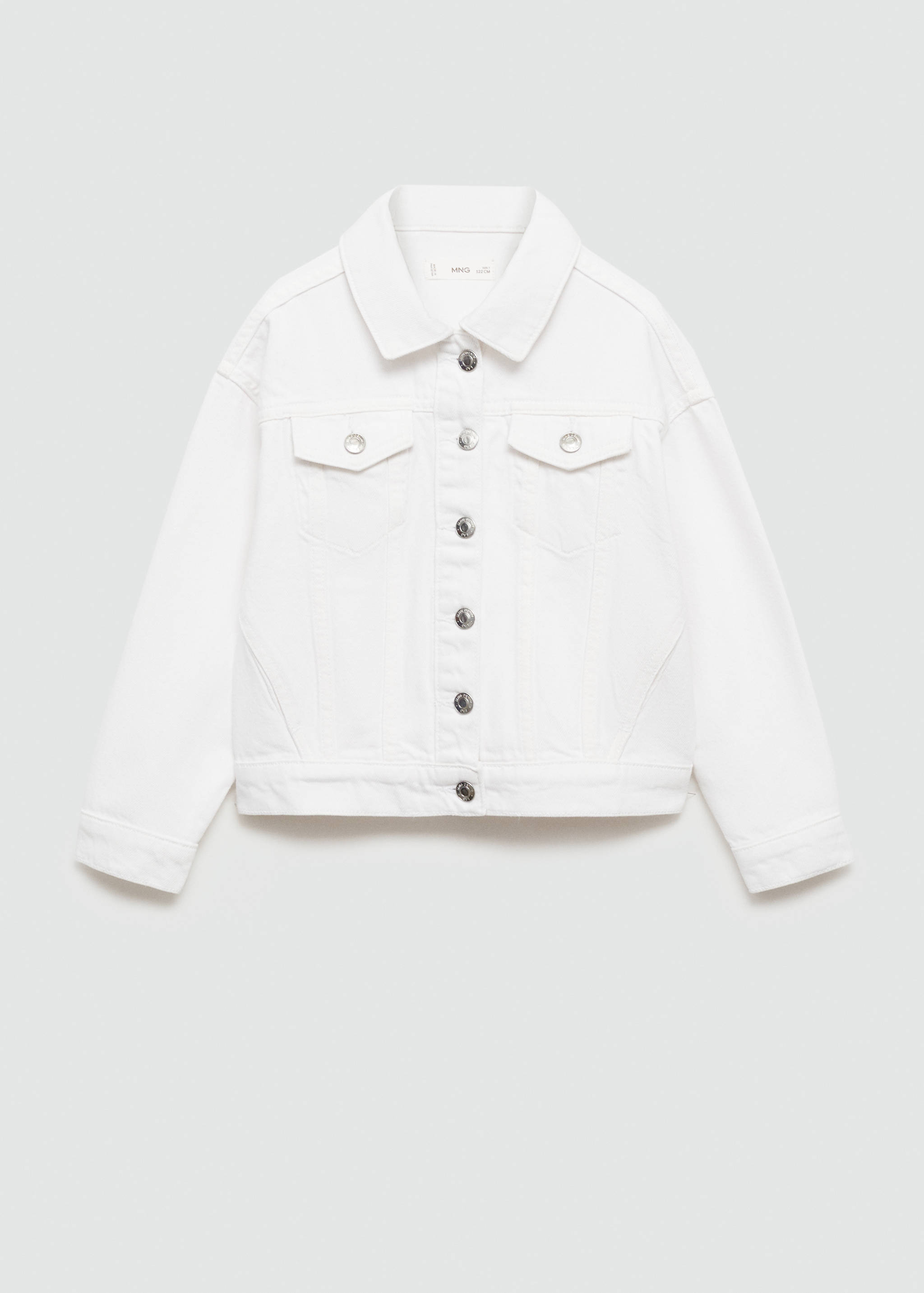 Pocketed denim jacket - Article without model