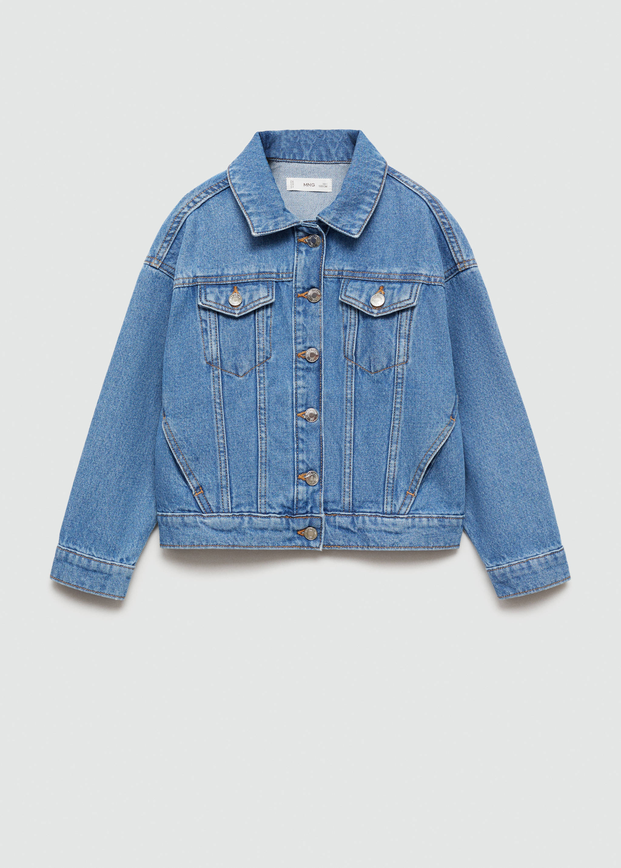 Pocketed denim jacket - Article without model