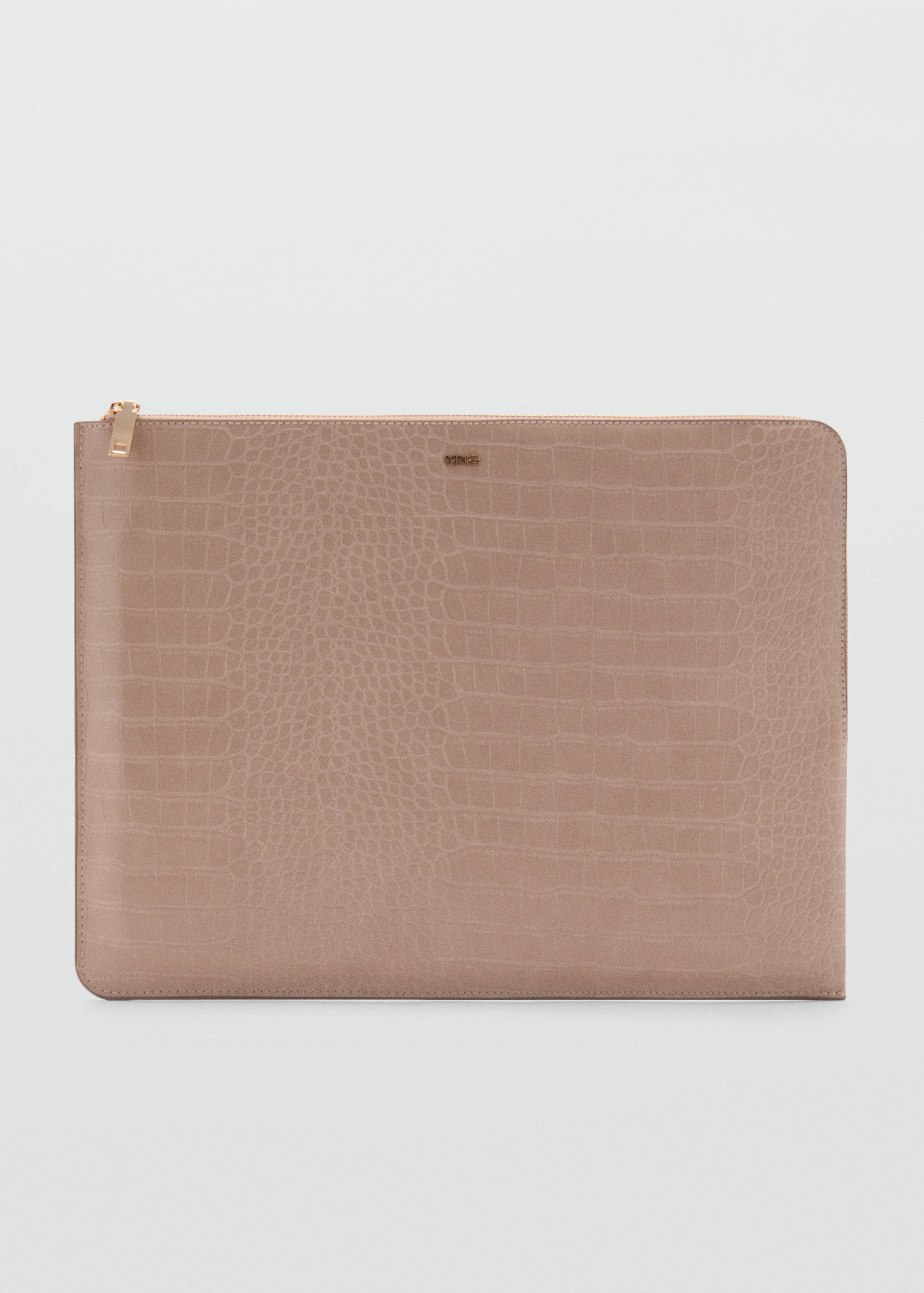 Housse ordinateur portable effet croco - Article sans modèle