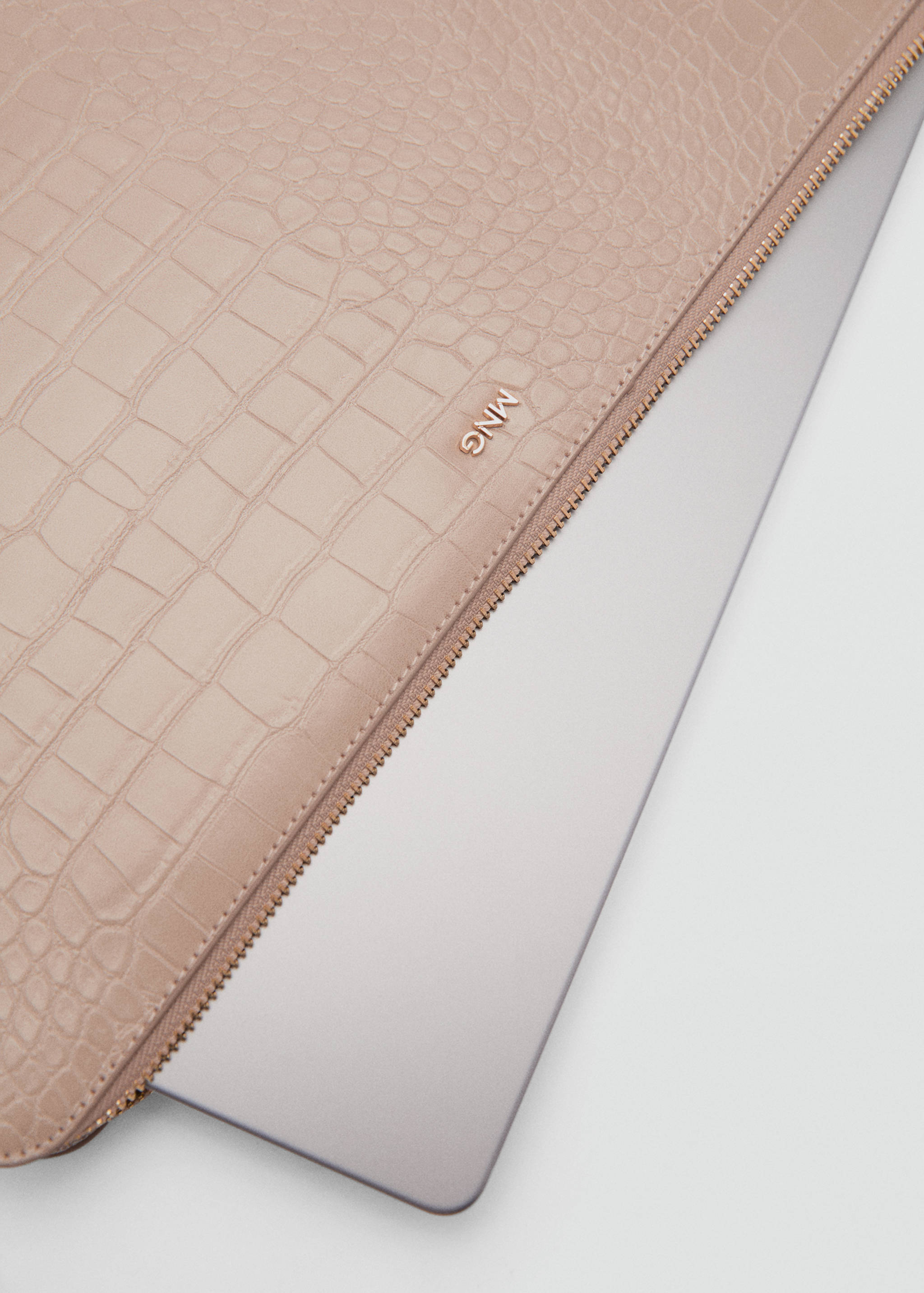 Housse ordinateur portable effet croco - Détail de l'article 1