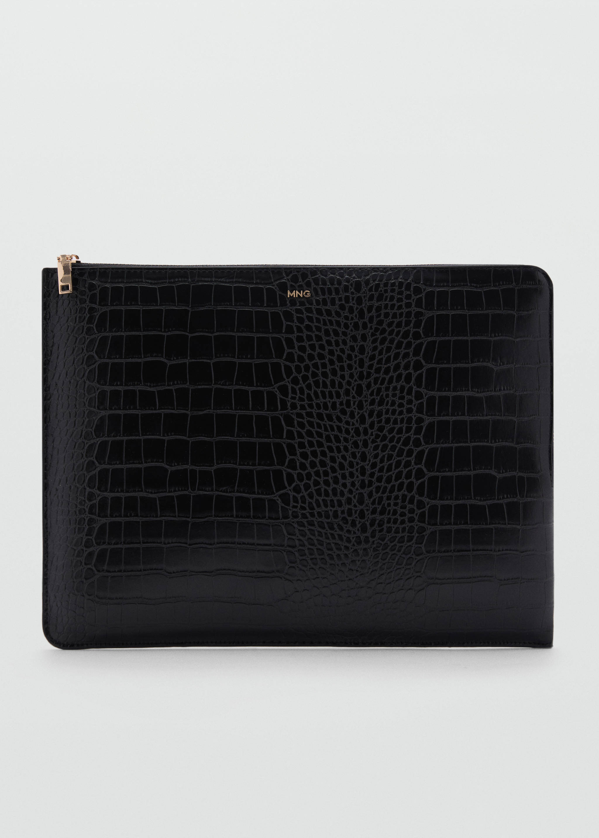 Housse ordinateur portable effet croco - Article sans modèle