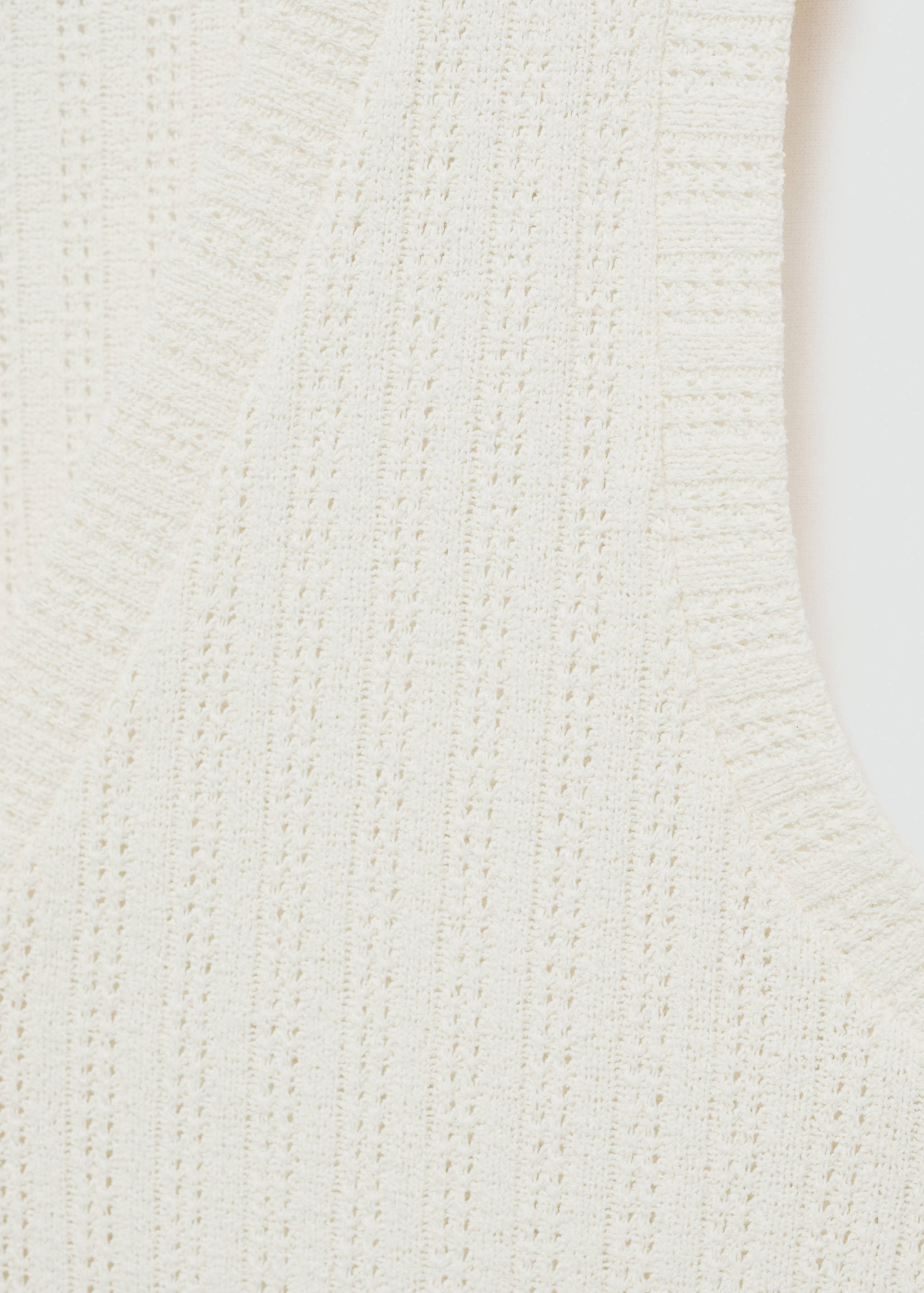 Crochet waistcoat with buttons - Details of the article 0