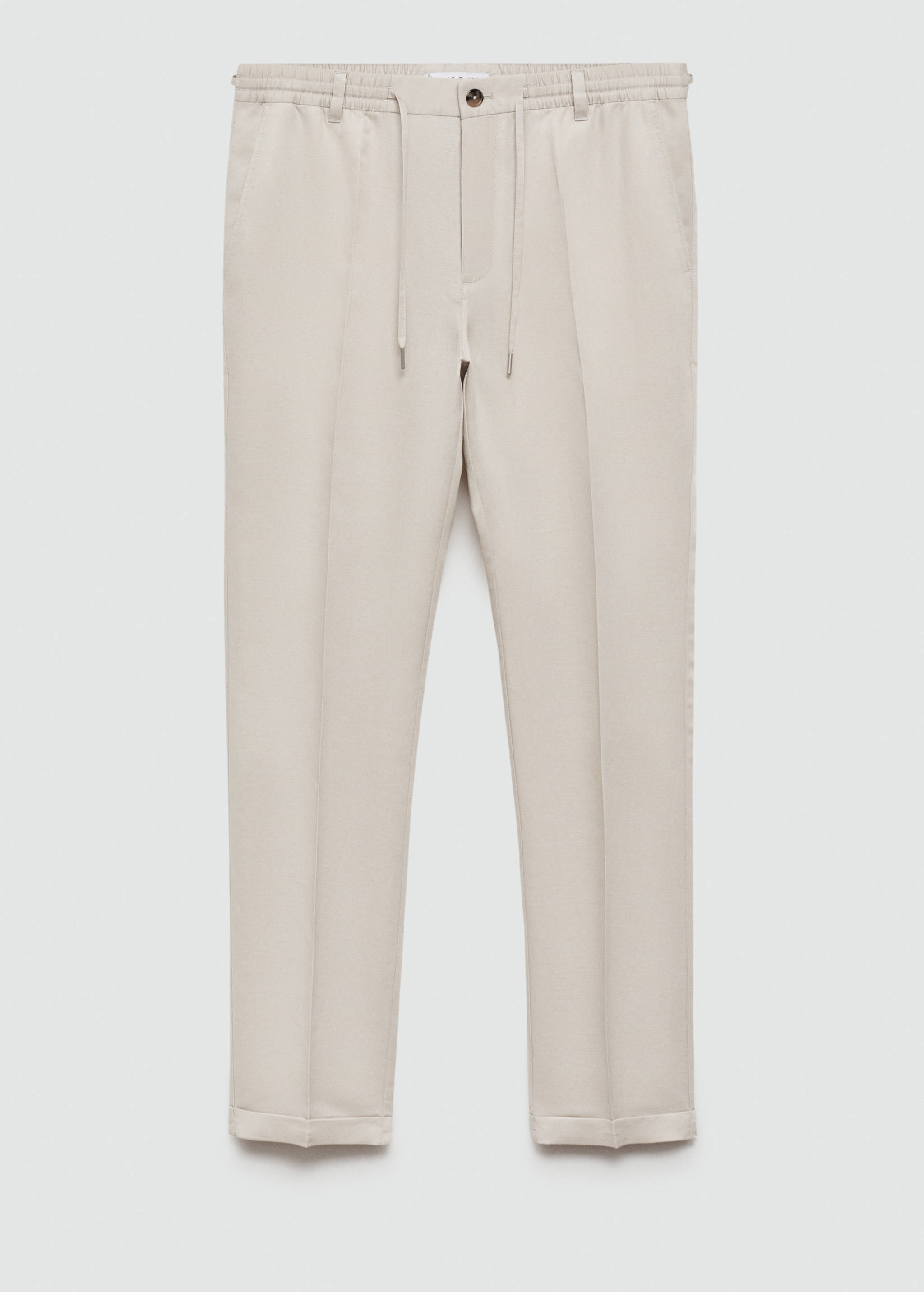 Pantalón lino tencel cordón - Artículo sin modelo