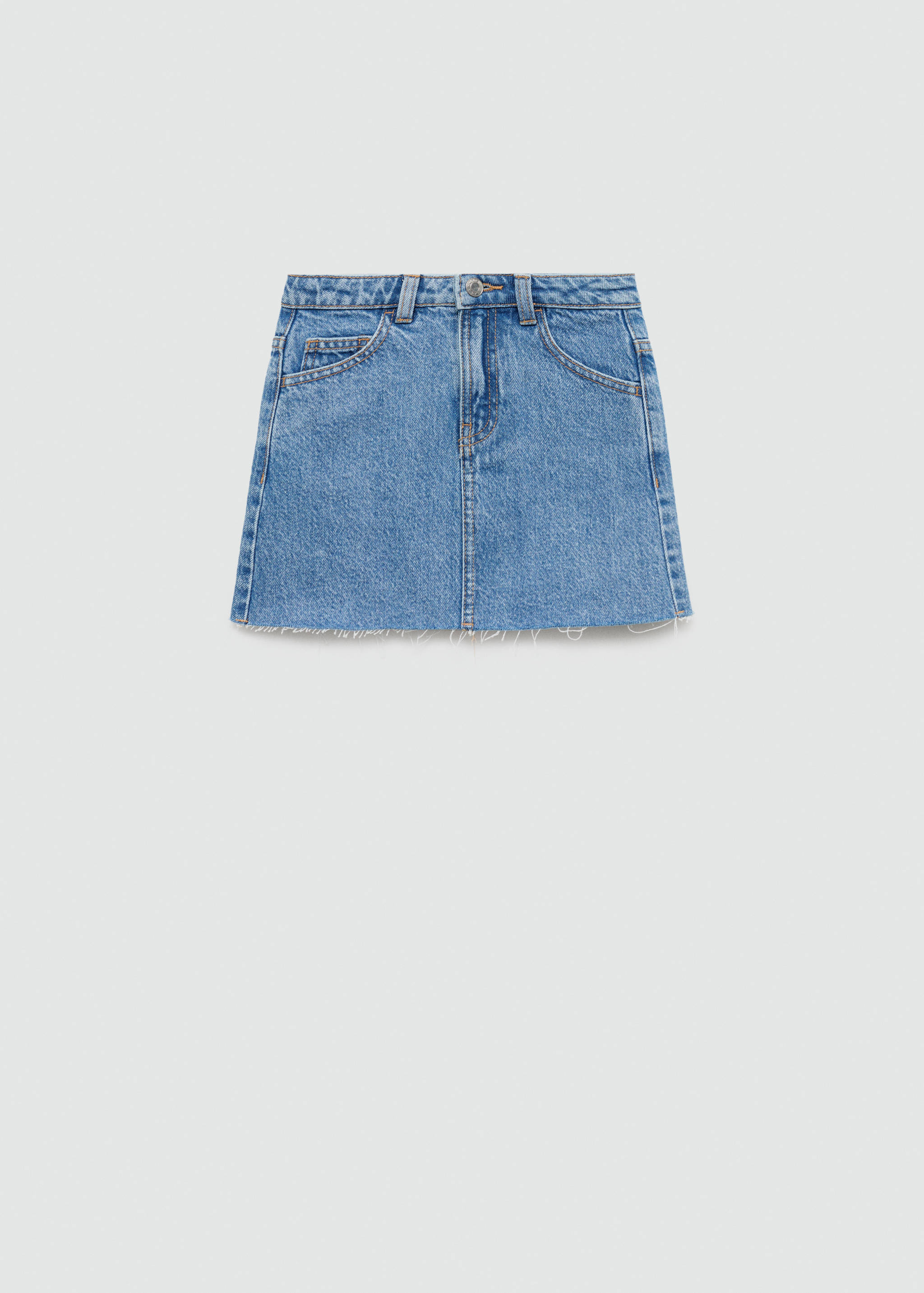 Short denim skirt - Article without model