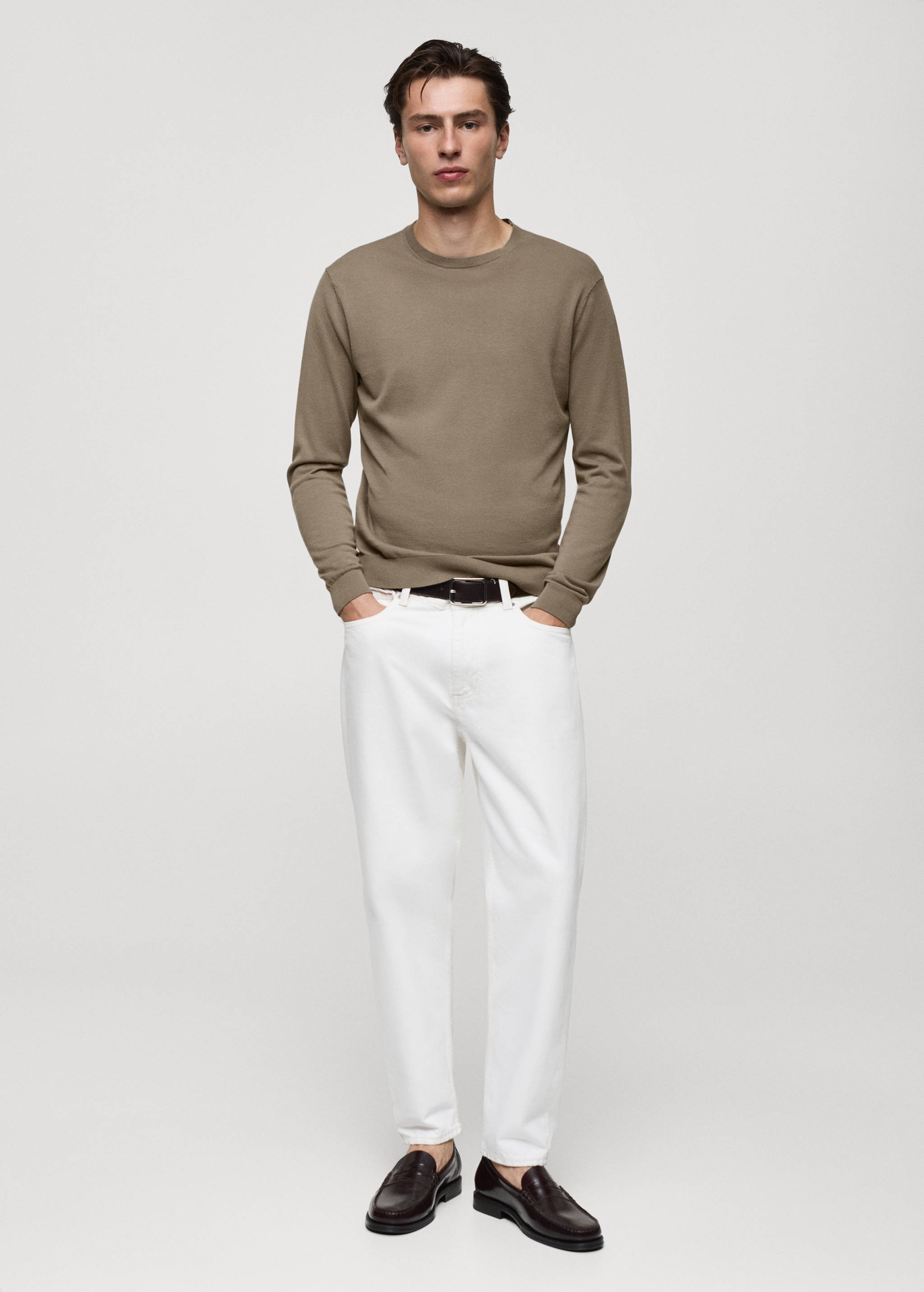 سترة منسوجة من القطن بنسبة 100% - رؤية عامة