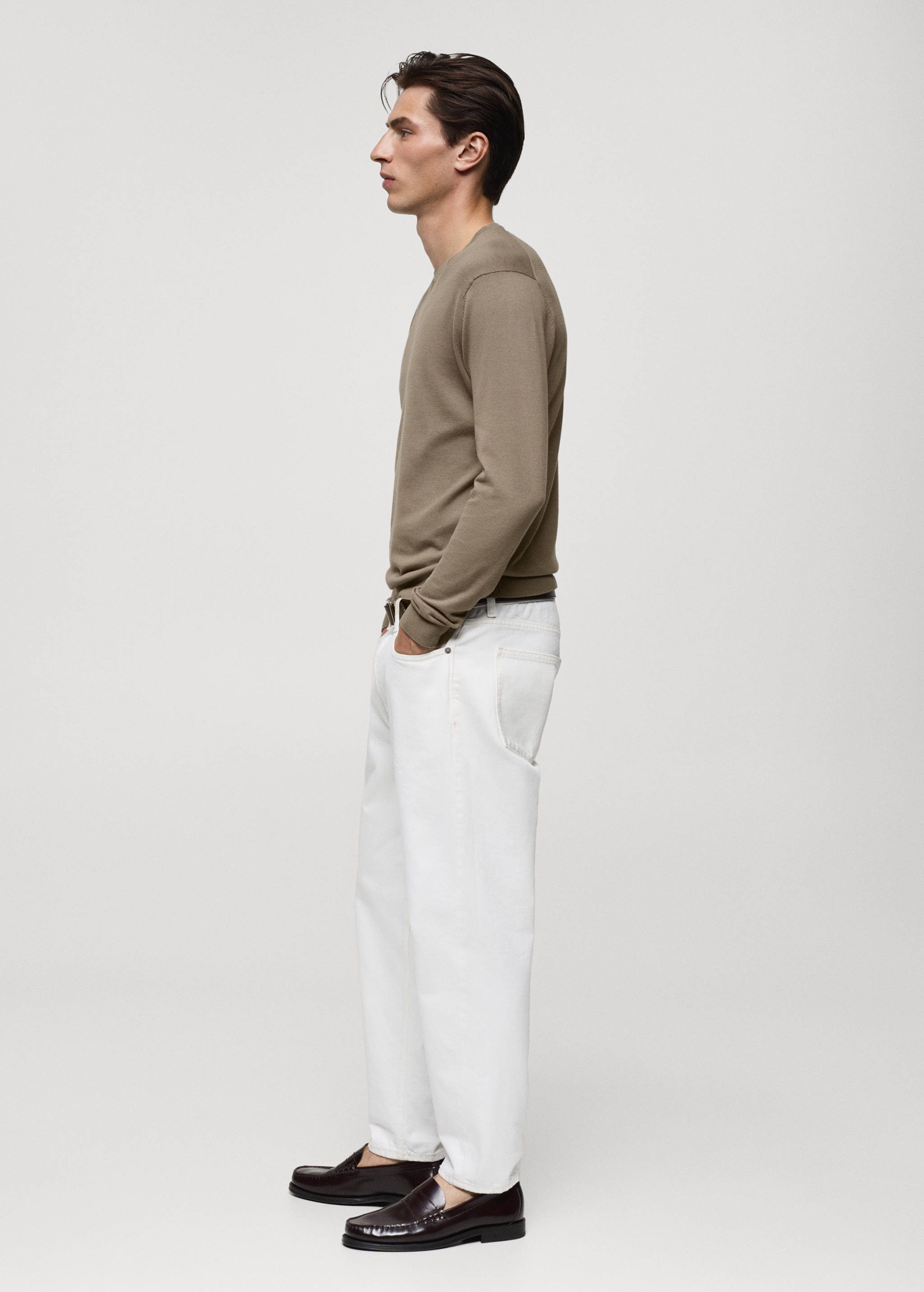 سترة منسوجة من القطن بنسبة 100% - تفاصيل المنتج 2