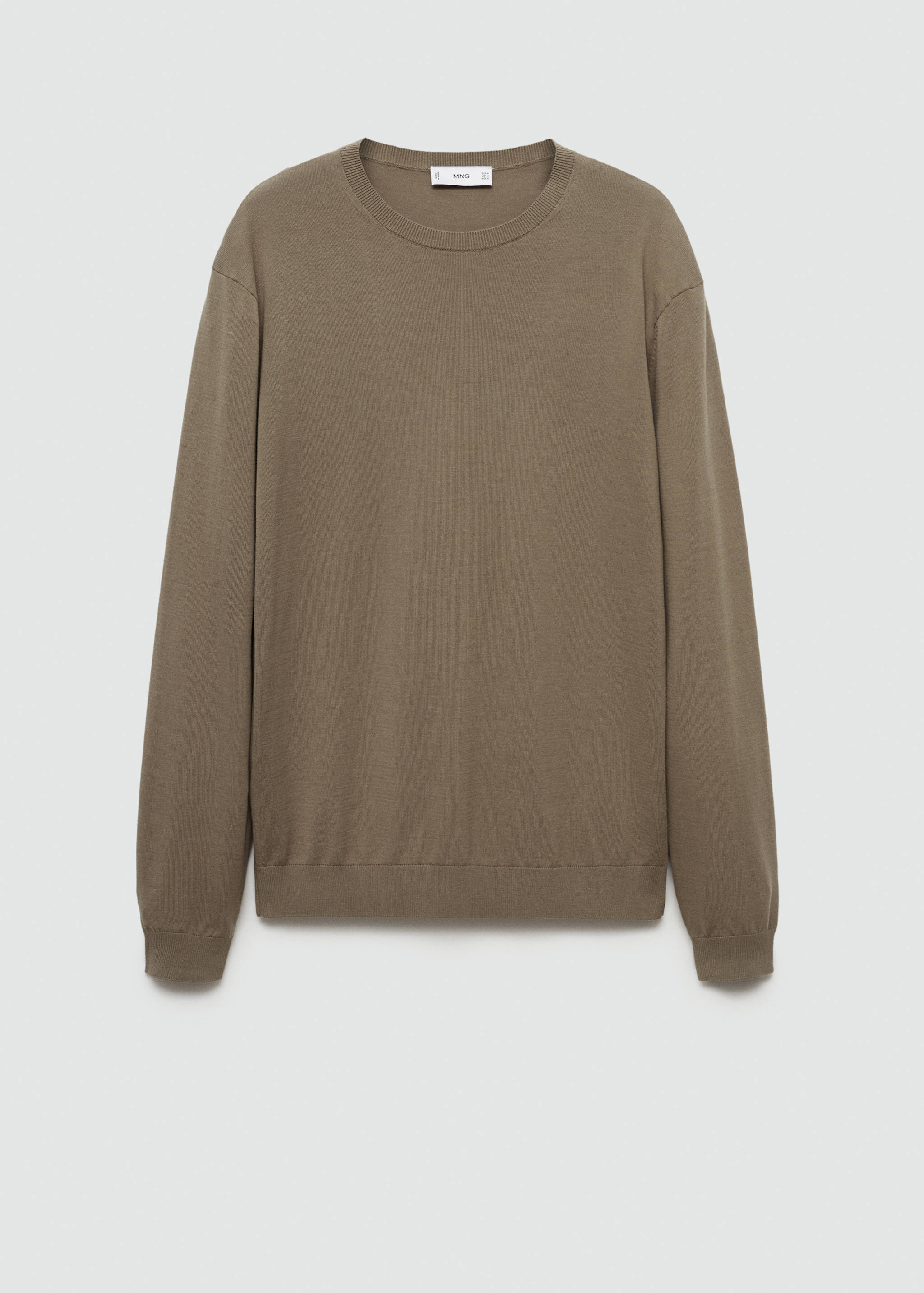Pull-over 100 % coton maille fine - Article sans modèle