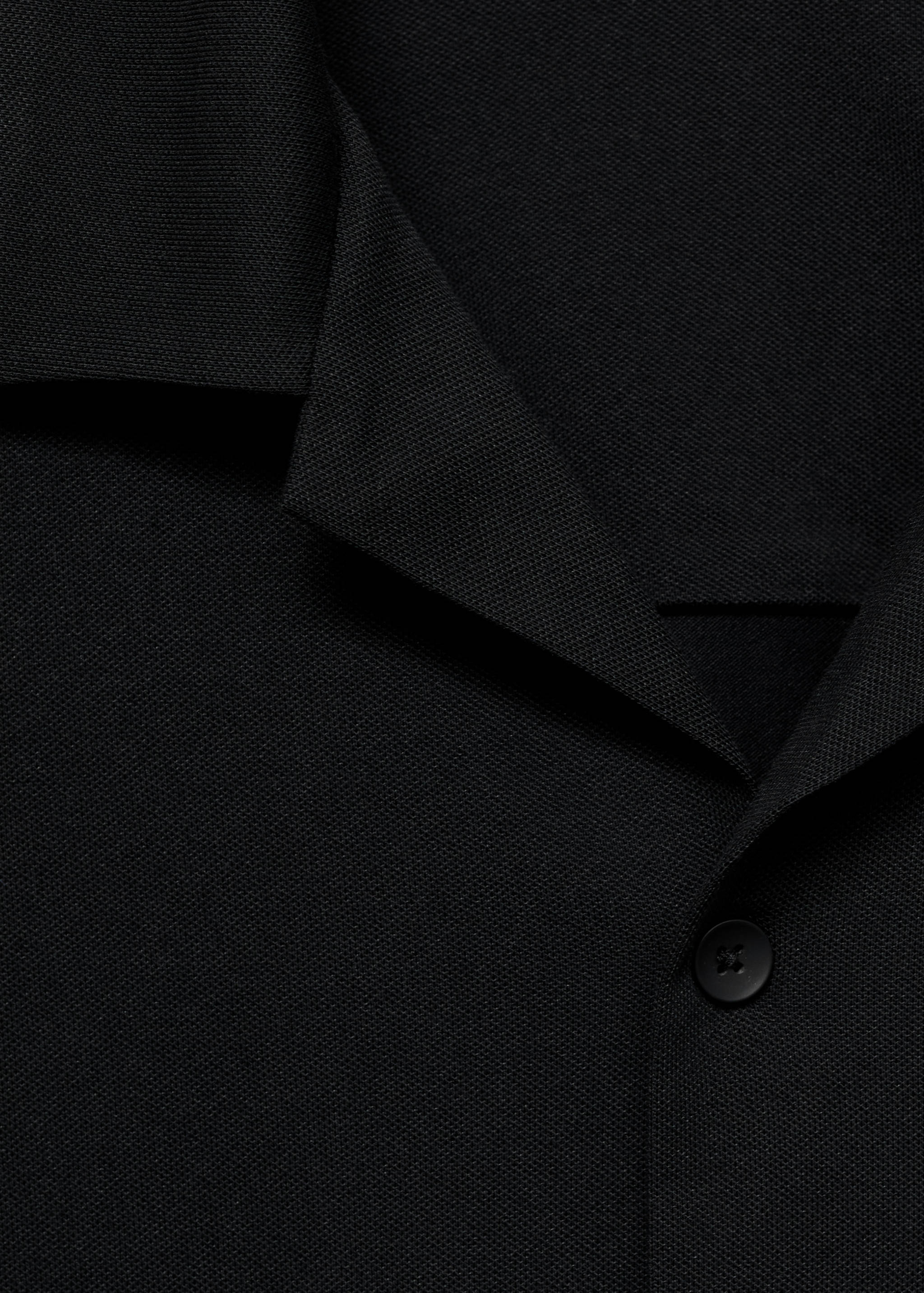 Bowling collar cotton shirt - Details of the article 8
