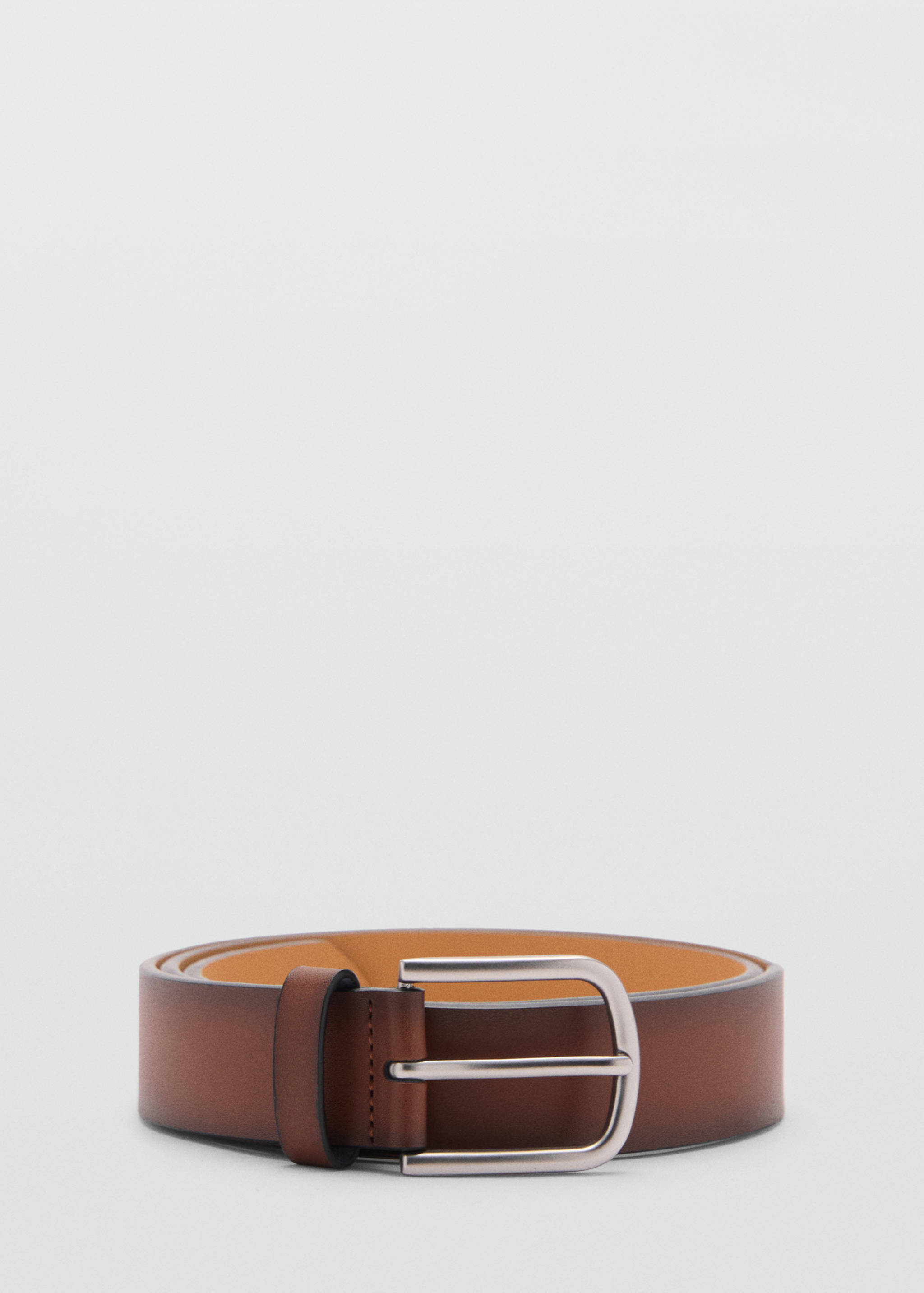 Pebbled leather belt - Article without model