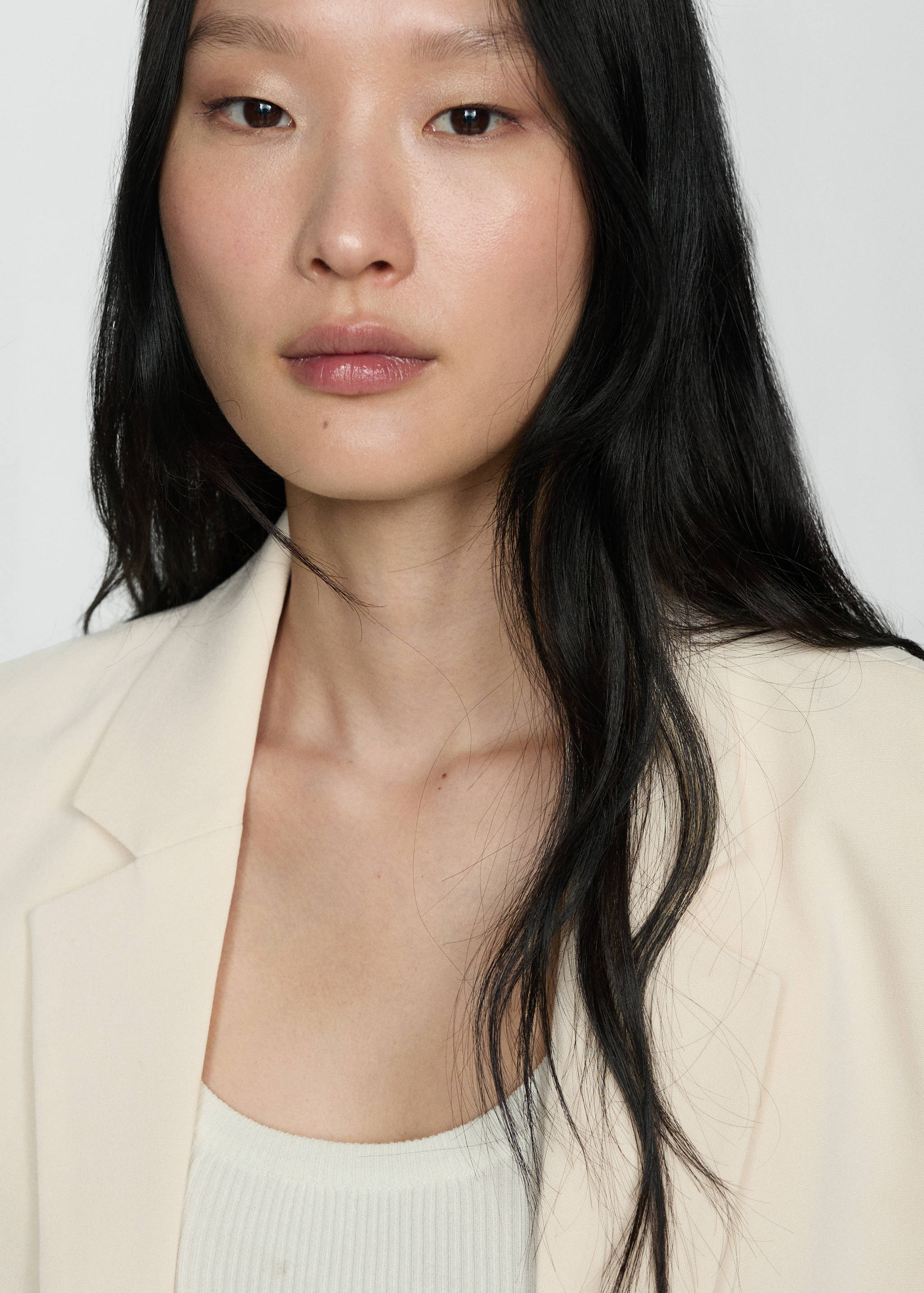 Lange gilet met splitten - Detail van het artikel 1